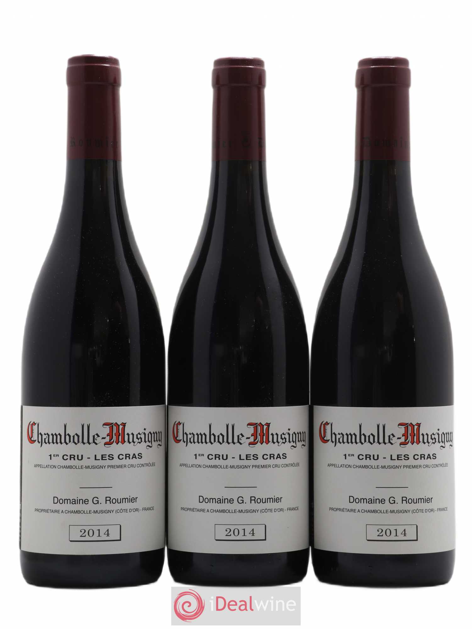 Chambolle-Musigny 1er Cru Les Cras Georges Roumier (Domaine) 2014 - Lot de 3 bouteilles - 0