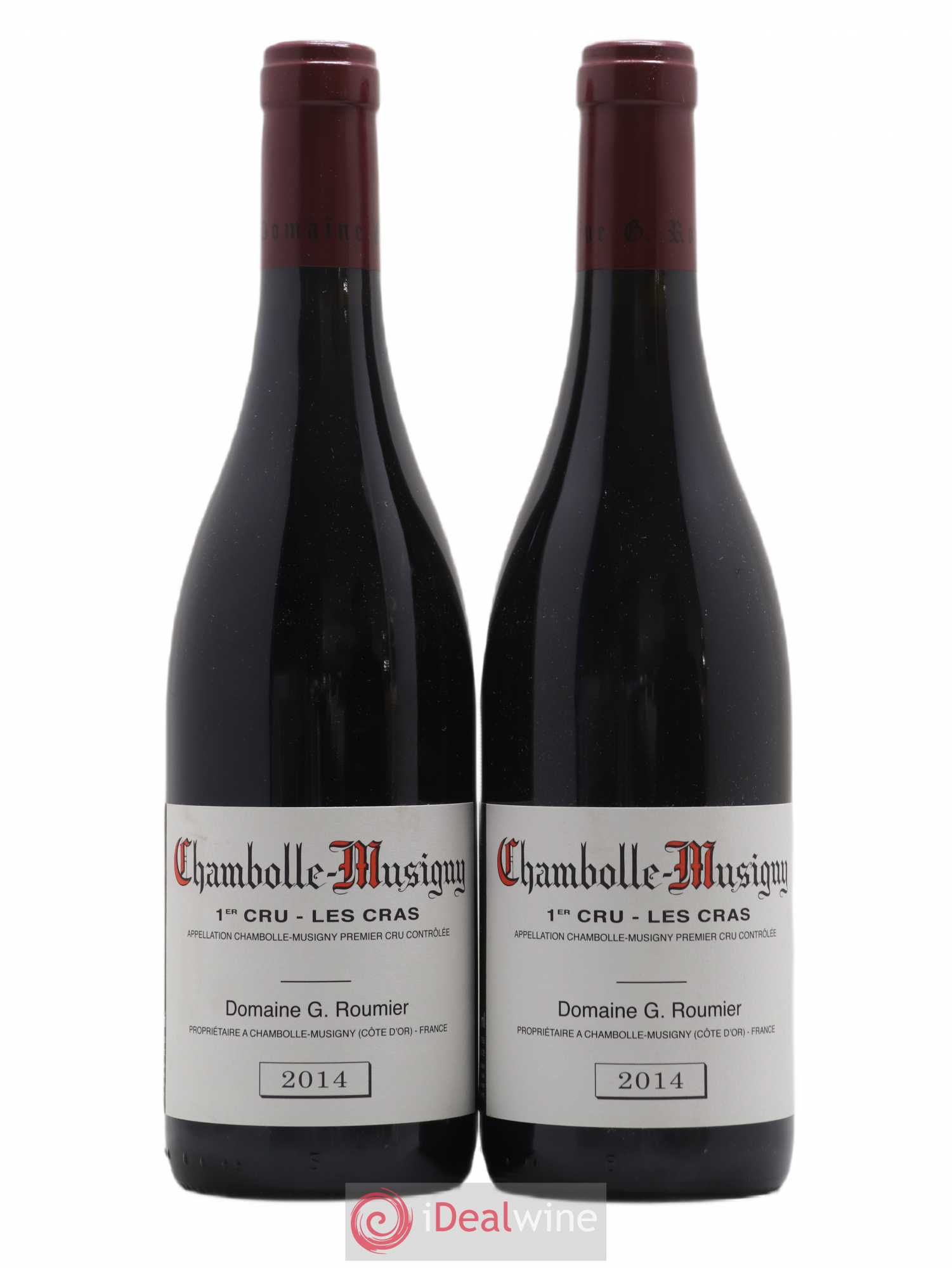 Chambolle-Musigny 1er Cru Les Cras Georges Roumier (Domaine) 2014 - Lot de 2 bouteilles - 0