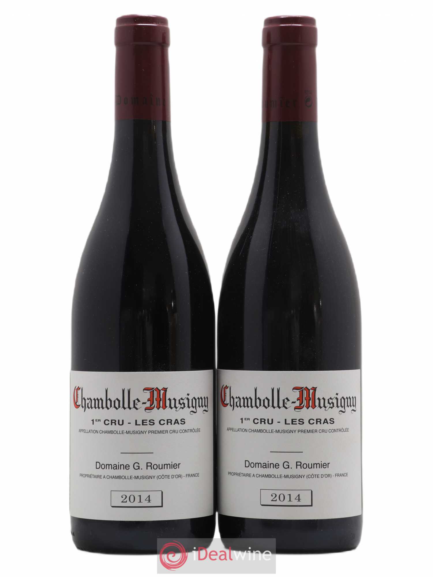 Chambolle-Musigny 1er Cru Les Cras Georges Roumier (Domaine) 2014 - Lot de 2 bouteilles - 0