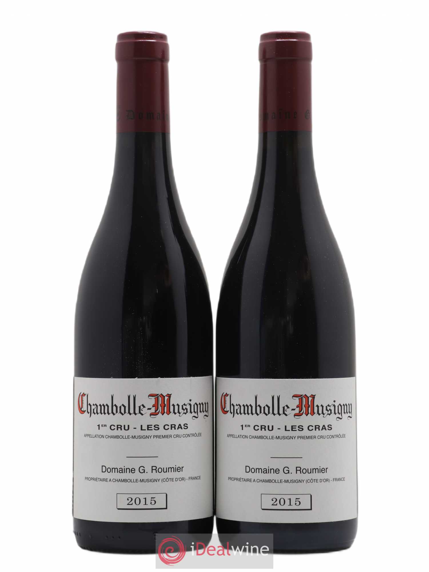Chambolle-Musigny 1er Cru Les Cras Georges Roumier (Domaine) 2015 - Lot de 2 bouteilles - 0