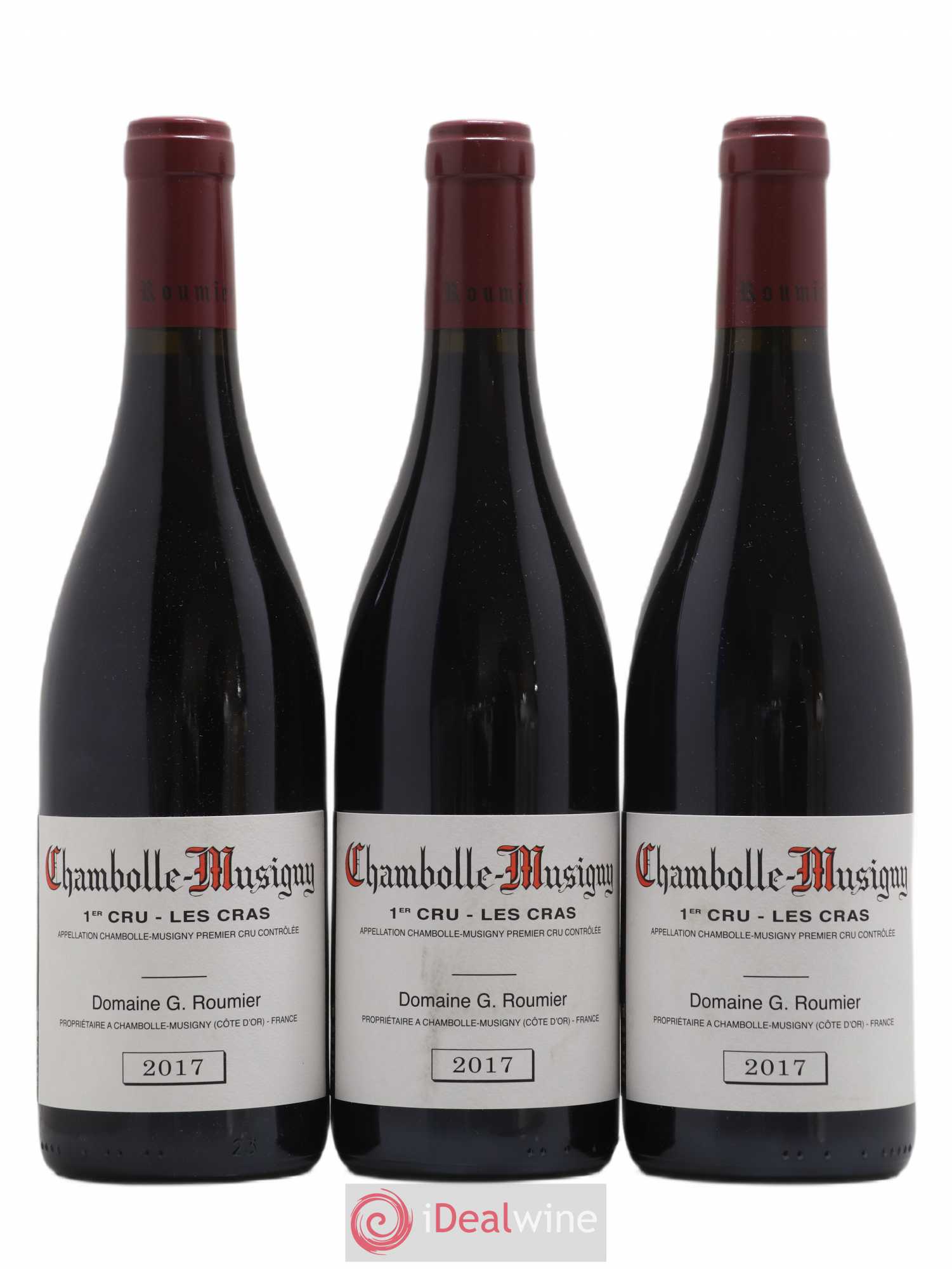Chambolle-Musigny 1er Cru Les Cras Georges Roumier (Domaine) 2017 - Lot de 3 bouteilles - 0