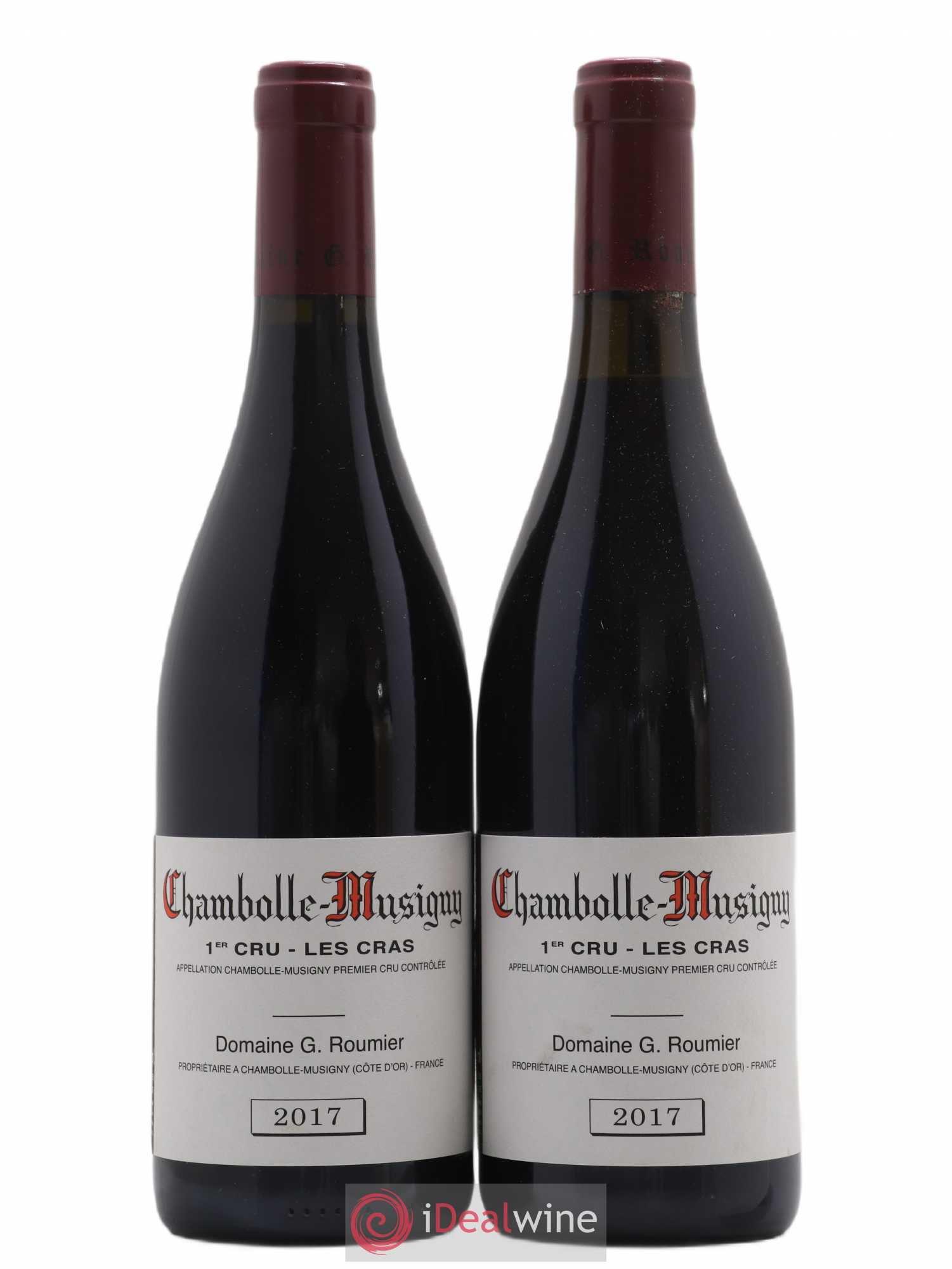 Chambolle-Musigny 1er Cru Les Cras Georges Roumier (Domaine) 2017 - Lot de 2 bouteilles - 0