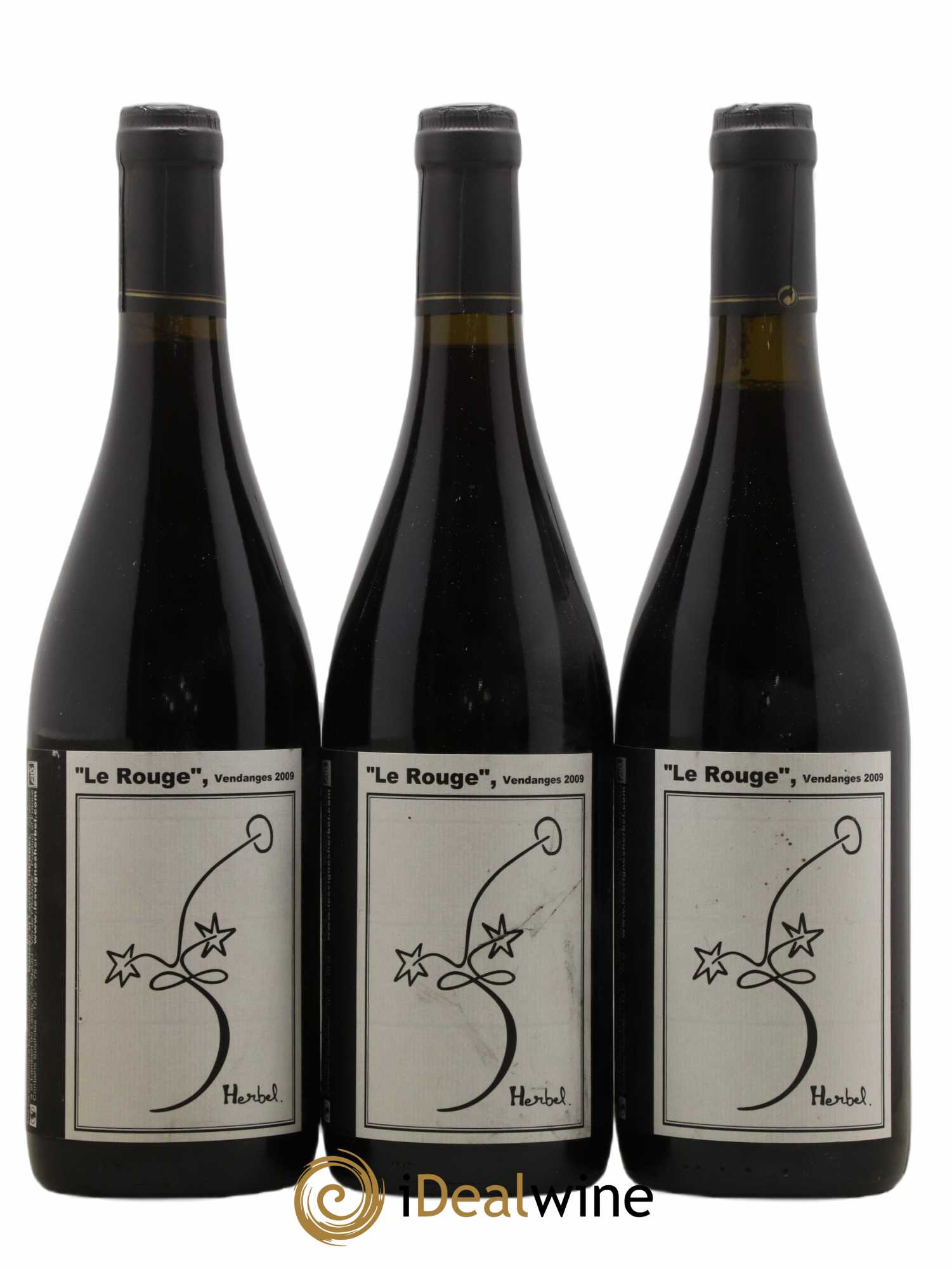 Vin de France Cuvée Le Rouge Domaine Herbel 2009 - Posten von 3 Flaschen - 0