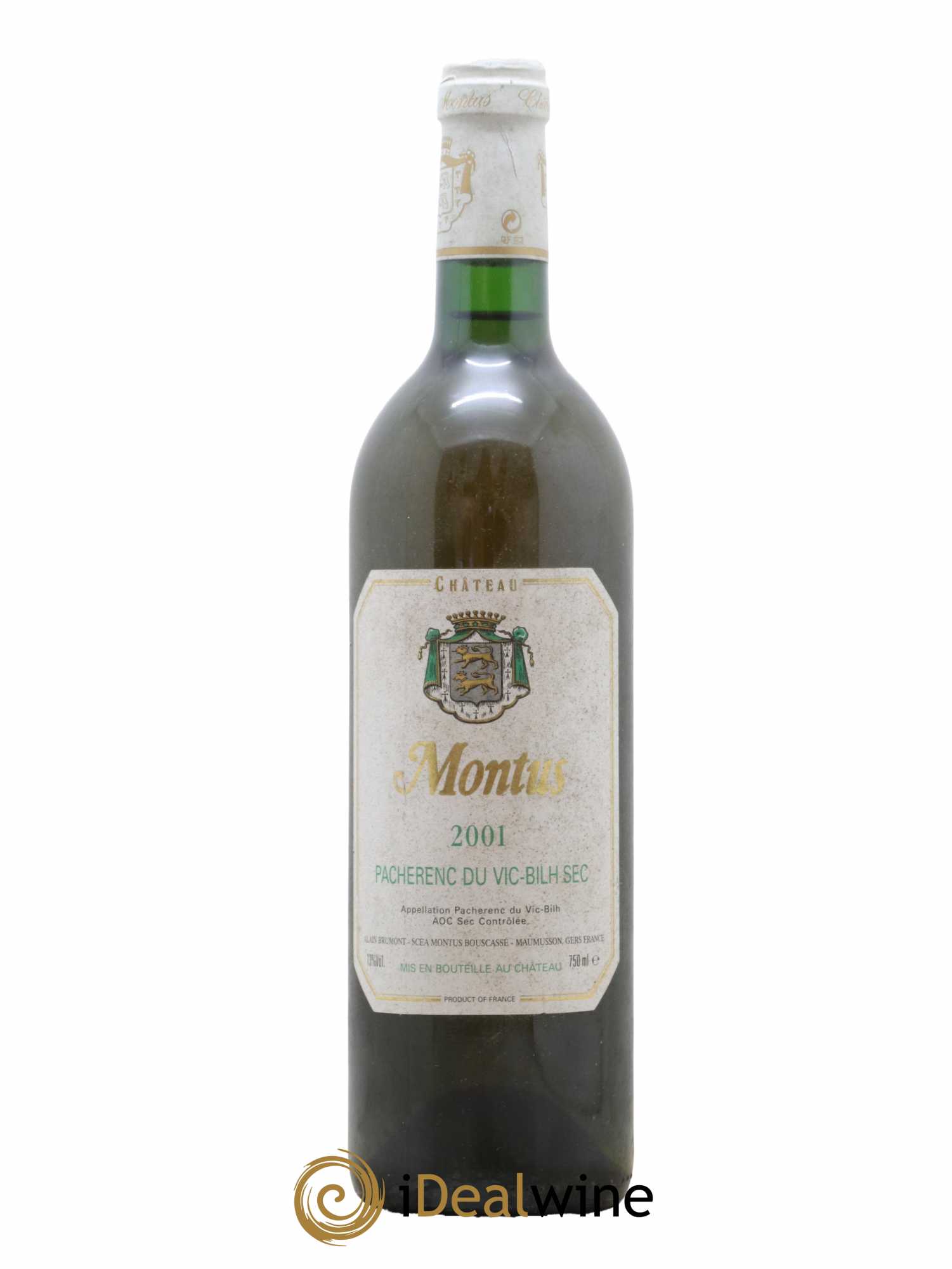 Pacherenc du Vic-Bilh Château Montus Alain Brumont 2001 - Lot de 1 bouteille - 0