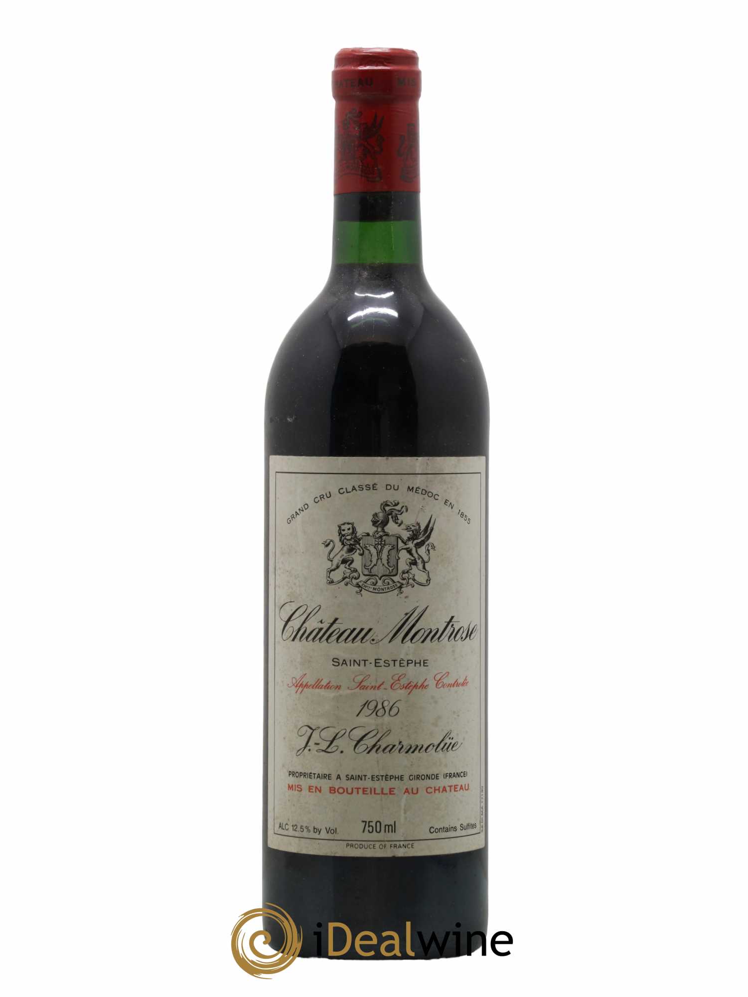 Château Montrose 2ème Grand Cru Classé 1986 - Lot de 1 bouteille - 0