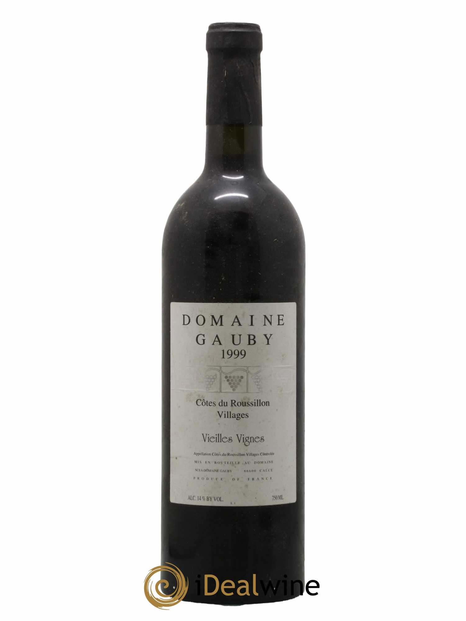 Côtes Catalanes Vieilles Vignes Gauby (Domaine) 1999 - Lot de 1 bouteille - 0