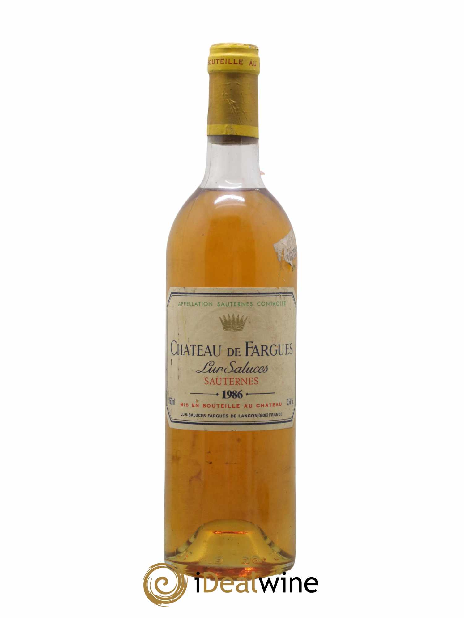 Château de Fargues 1986 - Lotto di 1 bottiglia - 0