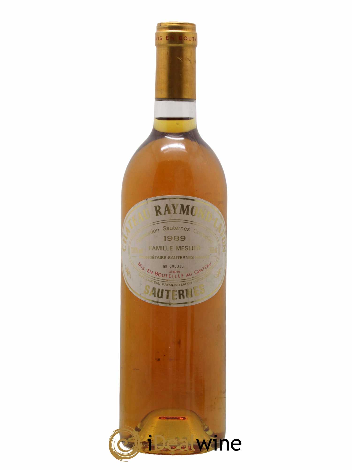 Château Raymond Lafon 1989 - Lotto di 1 bottiglia - 0