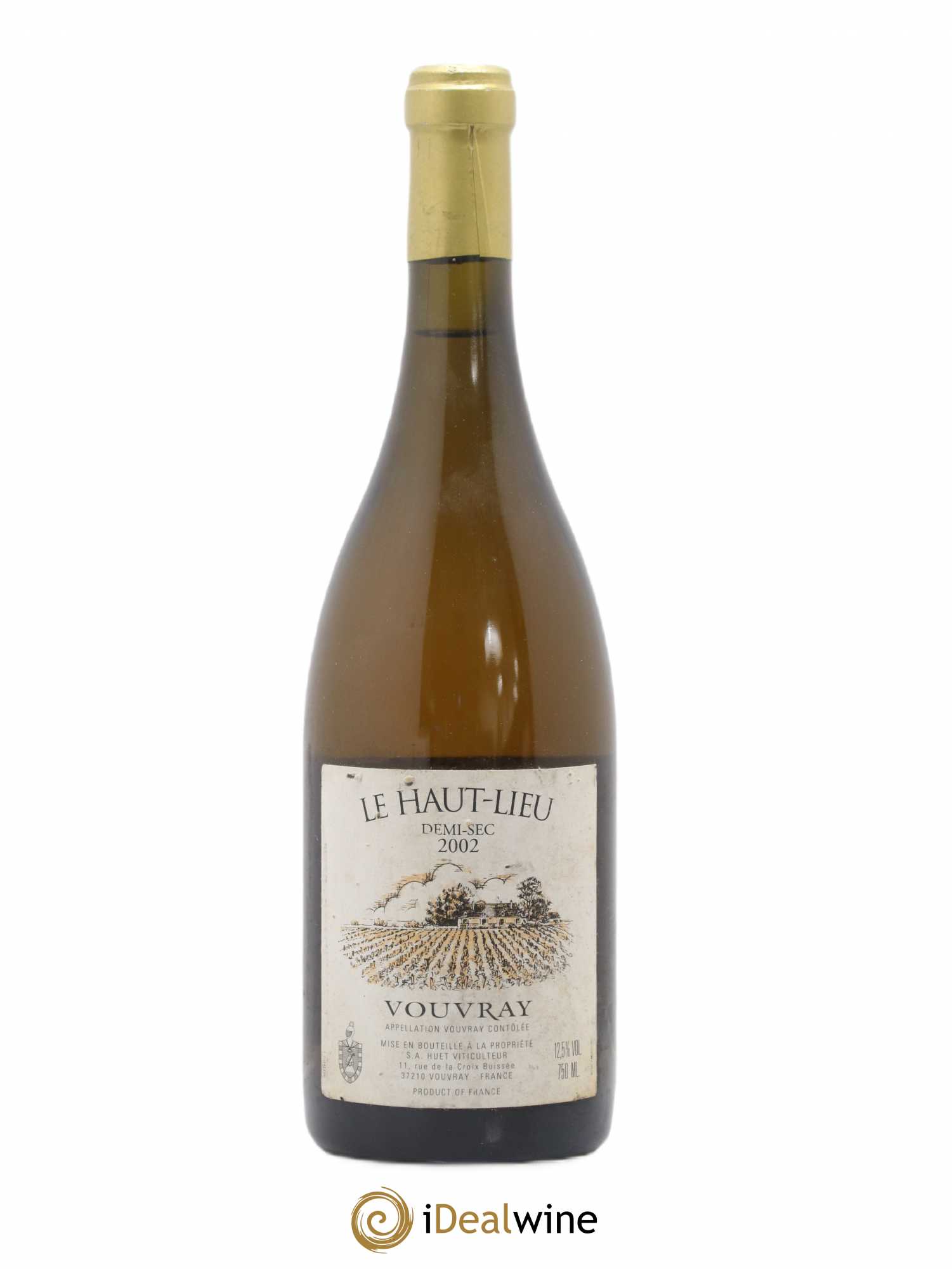 Vouvray Le Haut-Lieu Demi-Sec Domaine Huet 2002 - Lot de 1 bouteille - 0