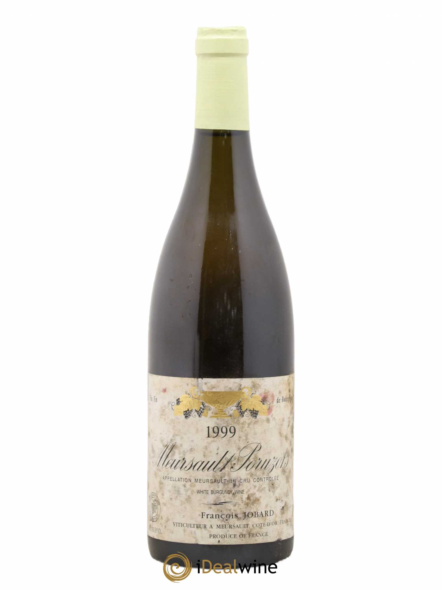 Meursault 1er Cru Poruzots François et Antoine Jobard (Domaine) 1999 - Lot de 1 bouteille - 0