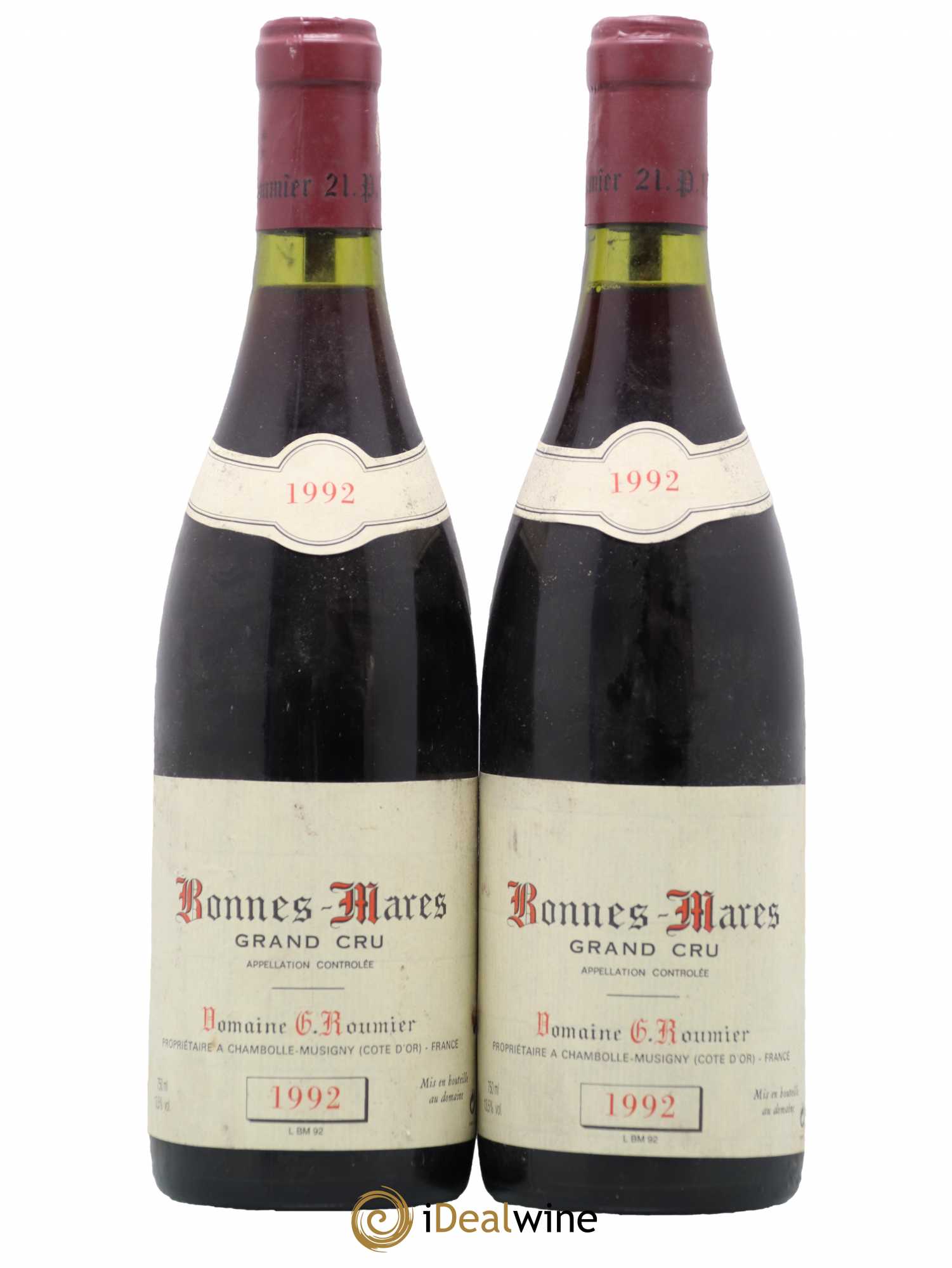 Bonnes-Mares Grand Cru Georges Roumier (Domaine) 1992 - Lot de 2 bouteilles - 0