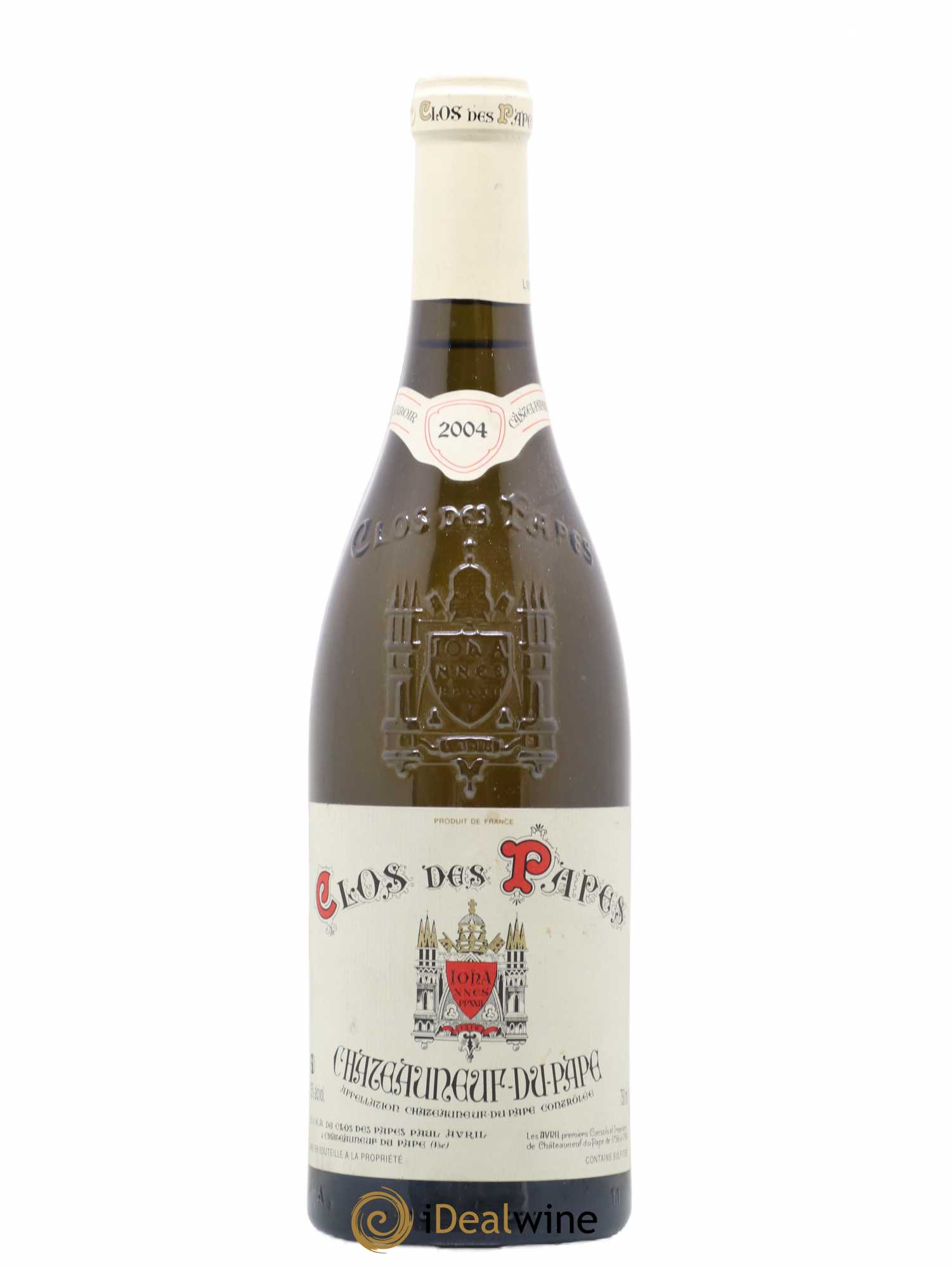 Châteauneuf-du-Pape Clos des Papes - Paul Avril 2004 - Lot de 1 bouteille - 0