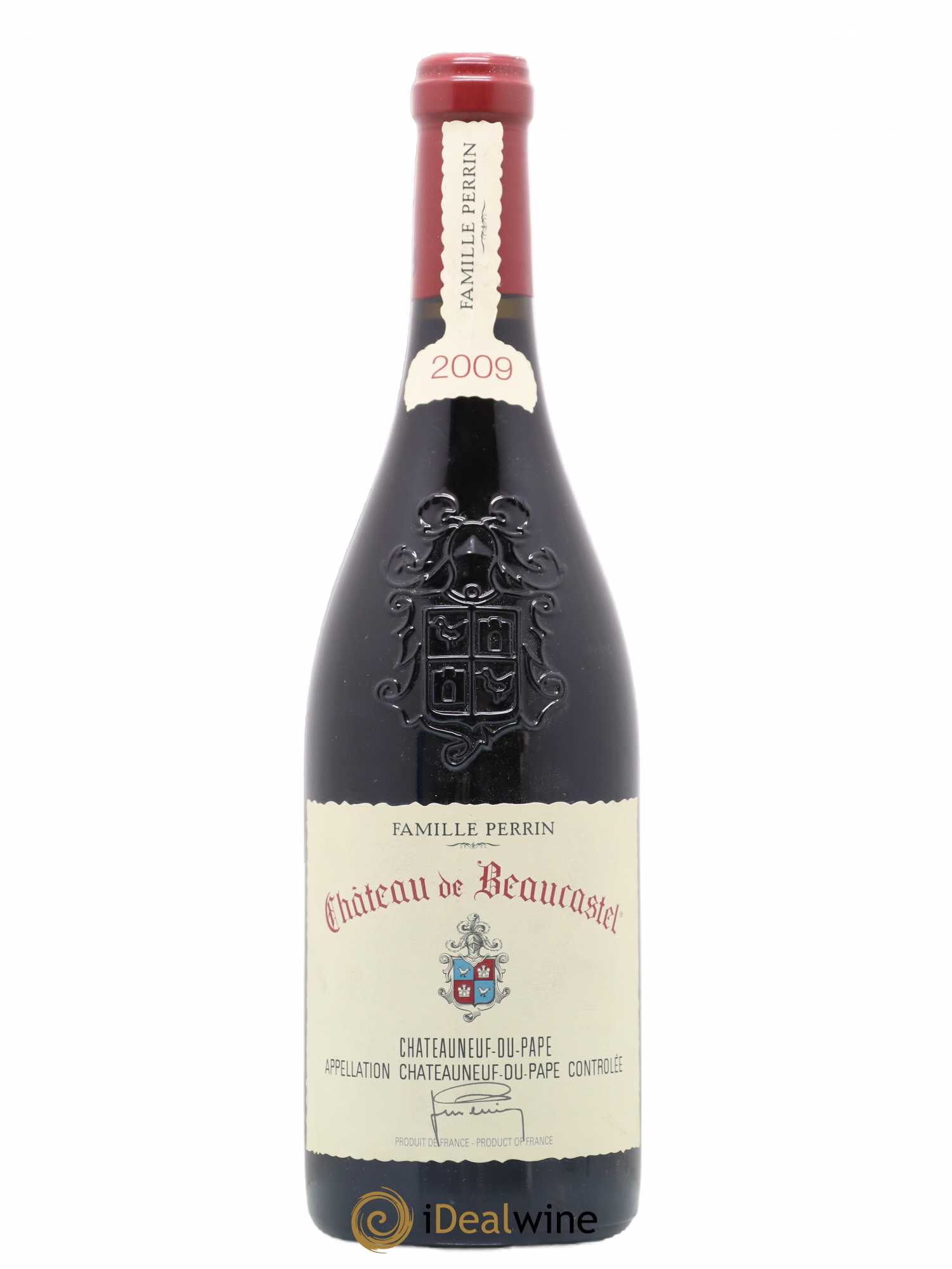 Châteauneuf-du-Pape Château de Beaucastel Famille Perrin 2009 - Lot de 1 bouteille - 0