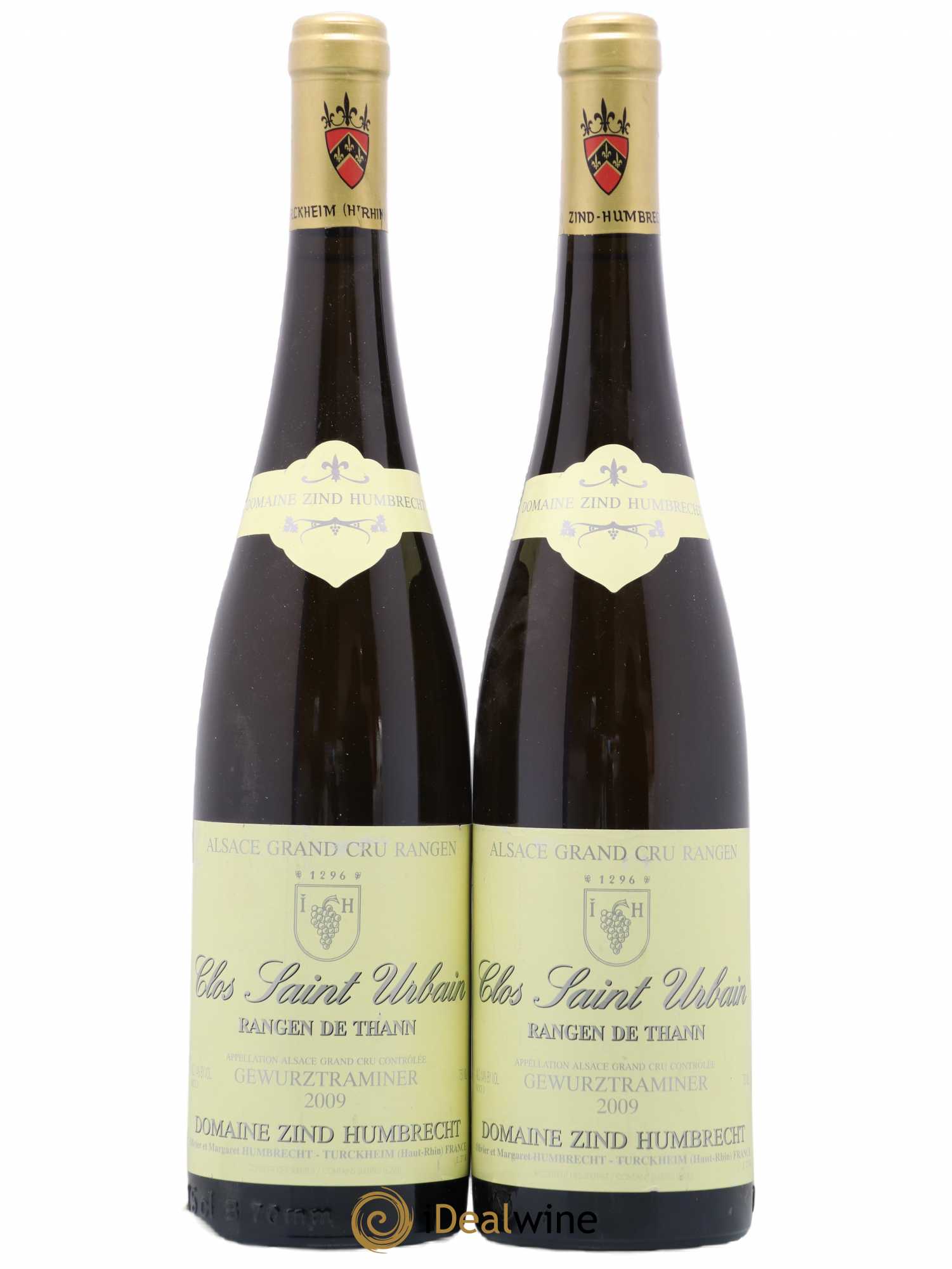 Alsace Gewurztraminer Grand Cru Rangen de Thann Clos Saint Urbain Zind-Humbrecht (Domaine) 2009 - Lot de 2 bouteilles - 0