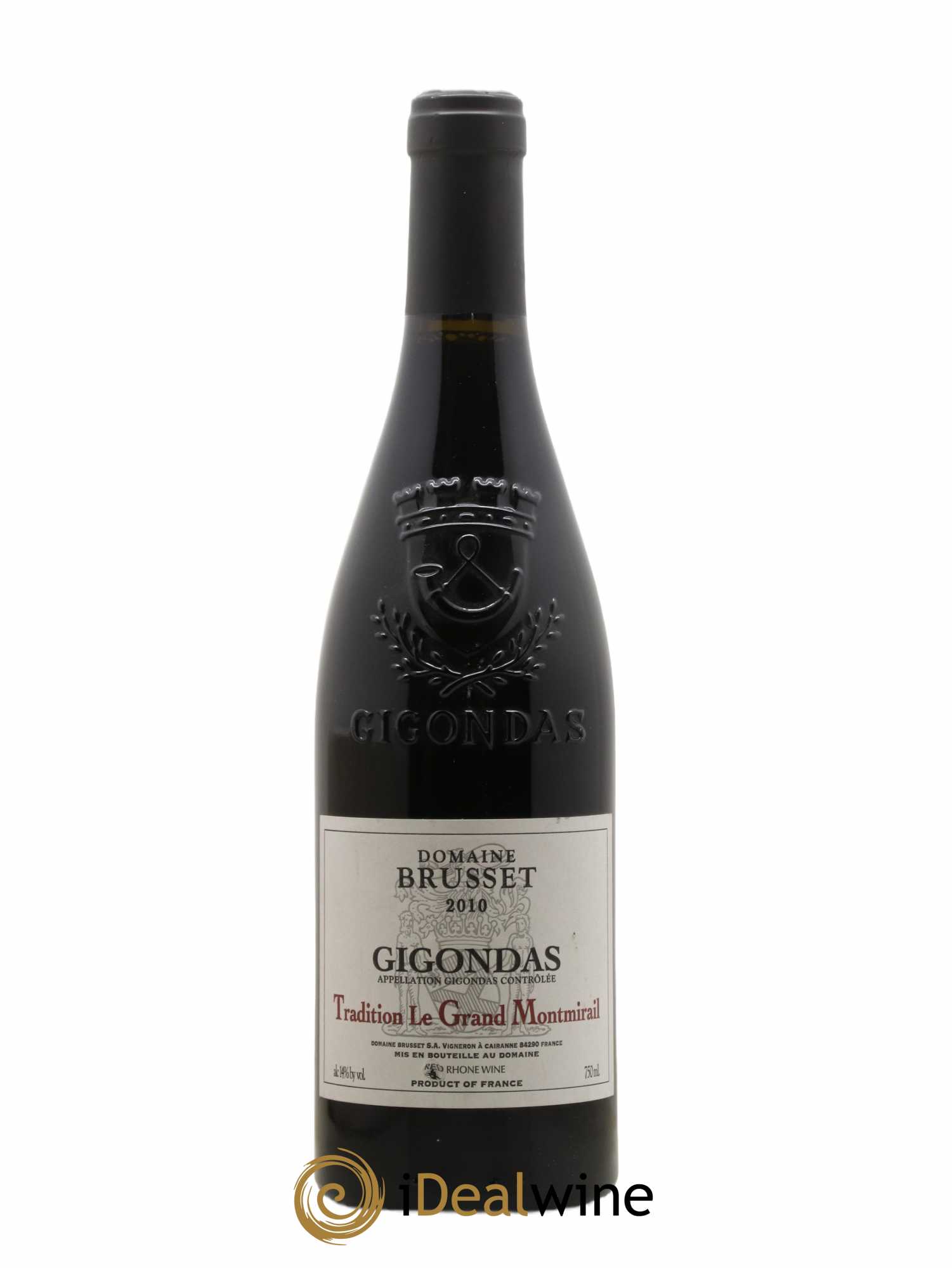 Gigondas Tradition Le Grand Montmirail Domaine Brusset (sans prix de réserve) 2010 - Posten von 1 Flasche - 0