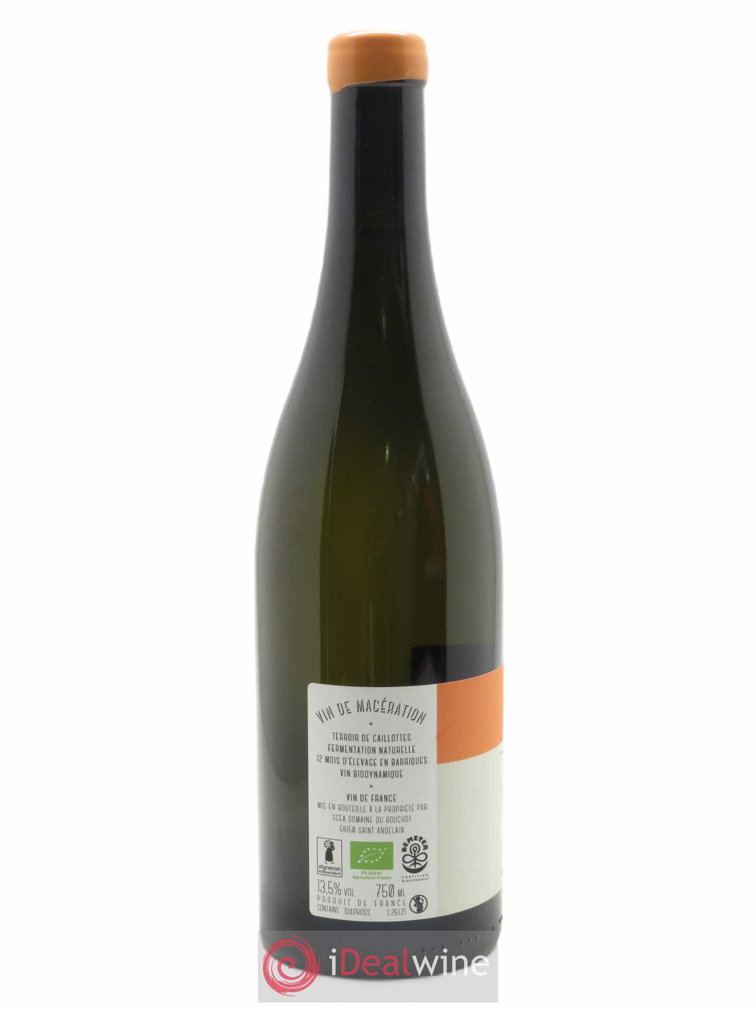 Vin de France Orange Domaine du Bouchot 2020 - Lot of 1 bottle - 1