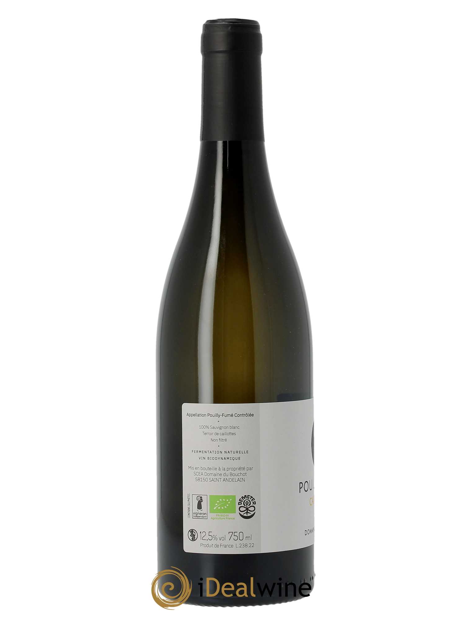 Pouilly-Fumé Les Caillottes Domaine du Bouchot 2021 - Lot de 1 bouteille - 1