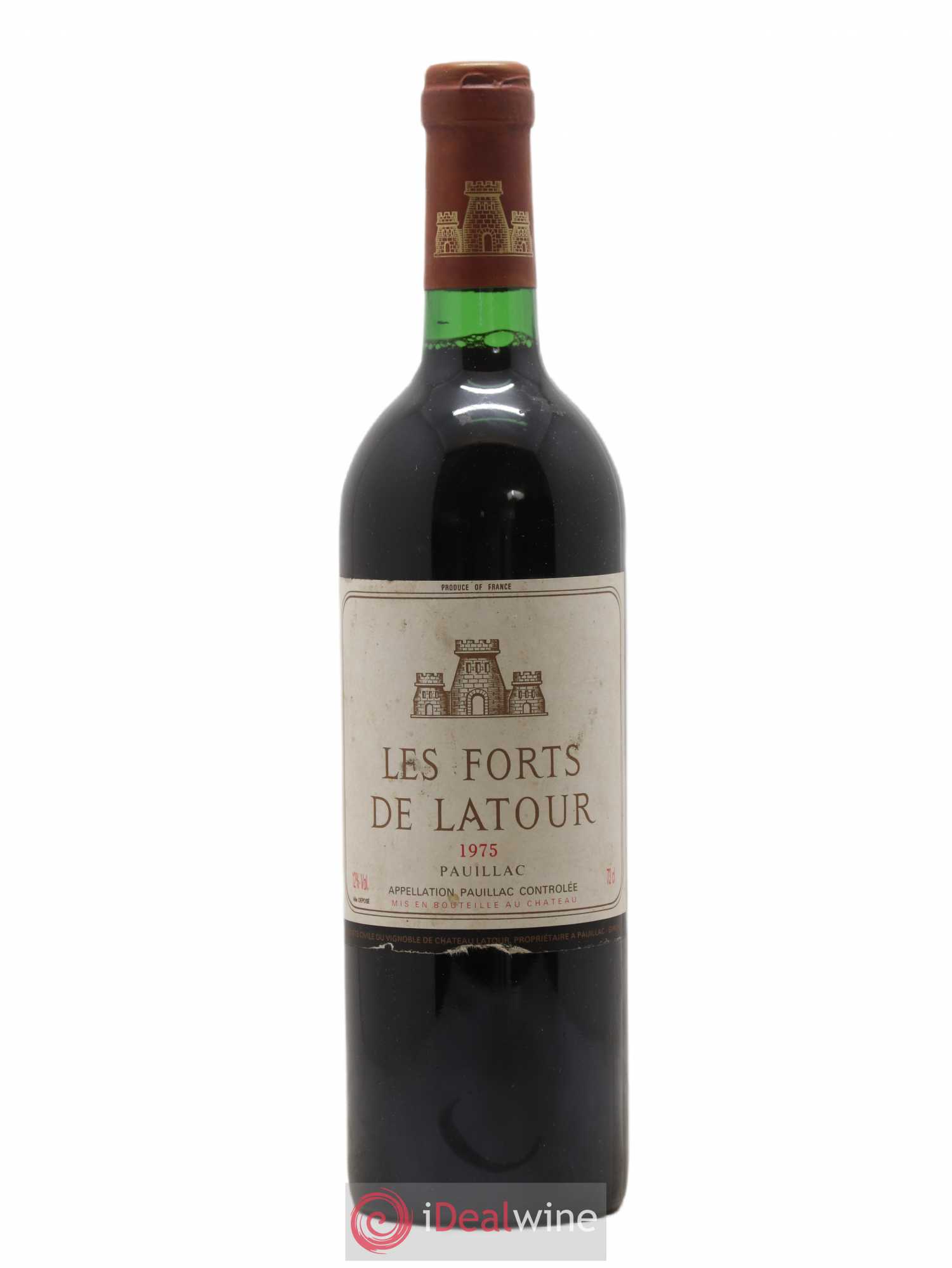 Les Forts de Latour Second Vin 1975 - Lot de 1 bouteille - 0