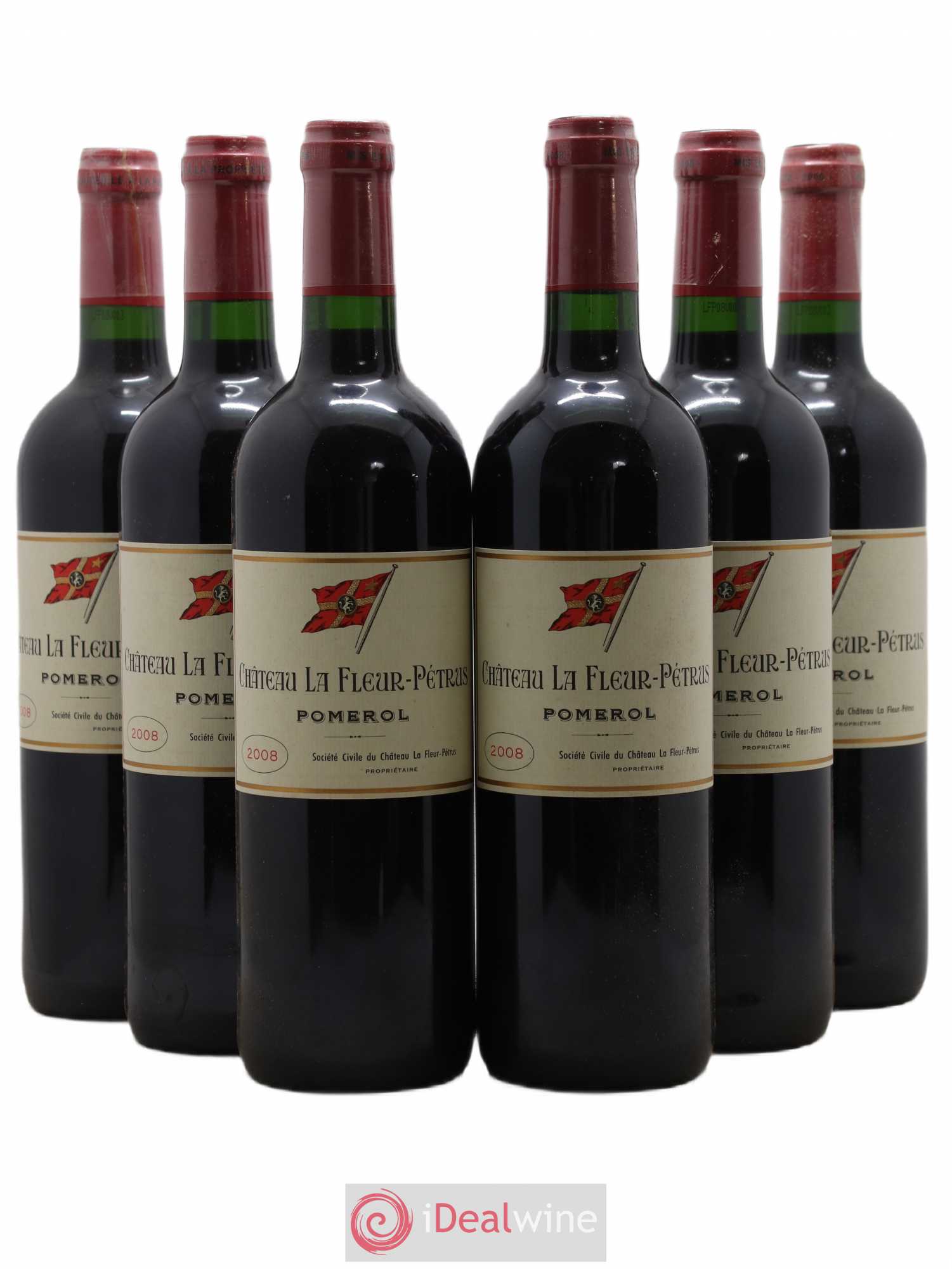 Château la Fleur Petrus 2008 - Lot de 6 bouteilles - 0