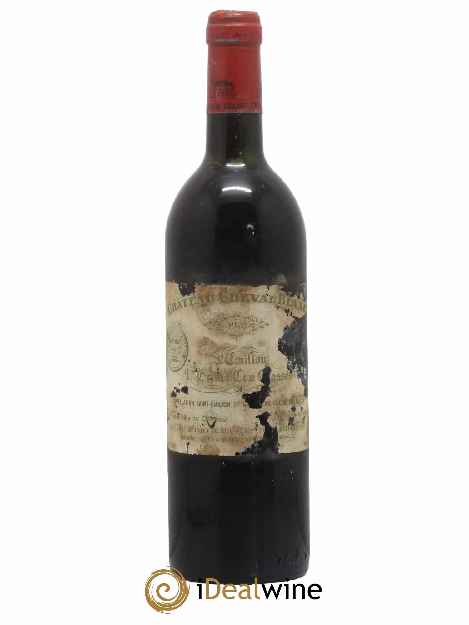 Château Cheval Blanc 1er Grand Cru Classé A 1978 - Lot de 1 bouteille - 0