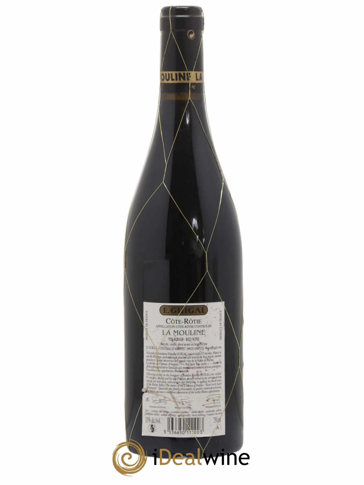 Côte-Rôtie La Mouline Guigal 2008 - Lot de 1 bouteille - 1