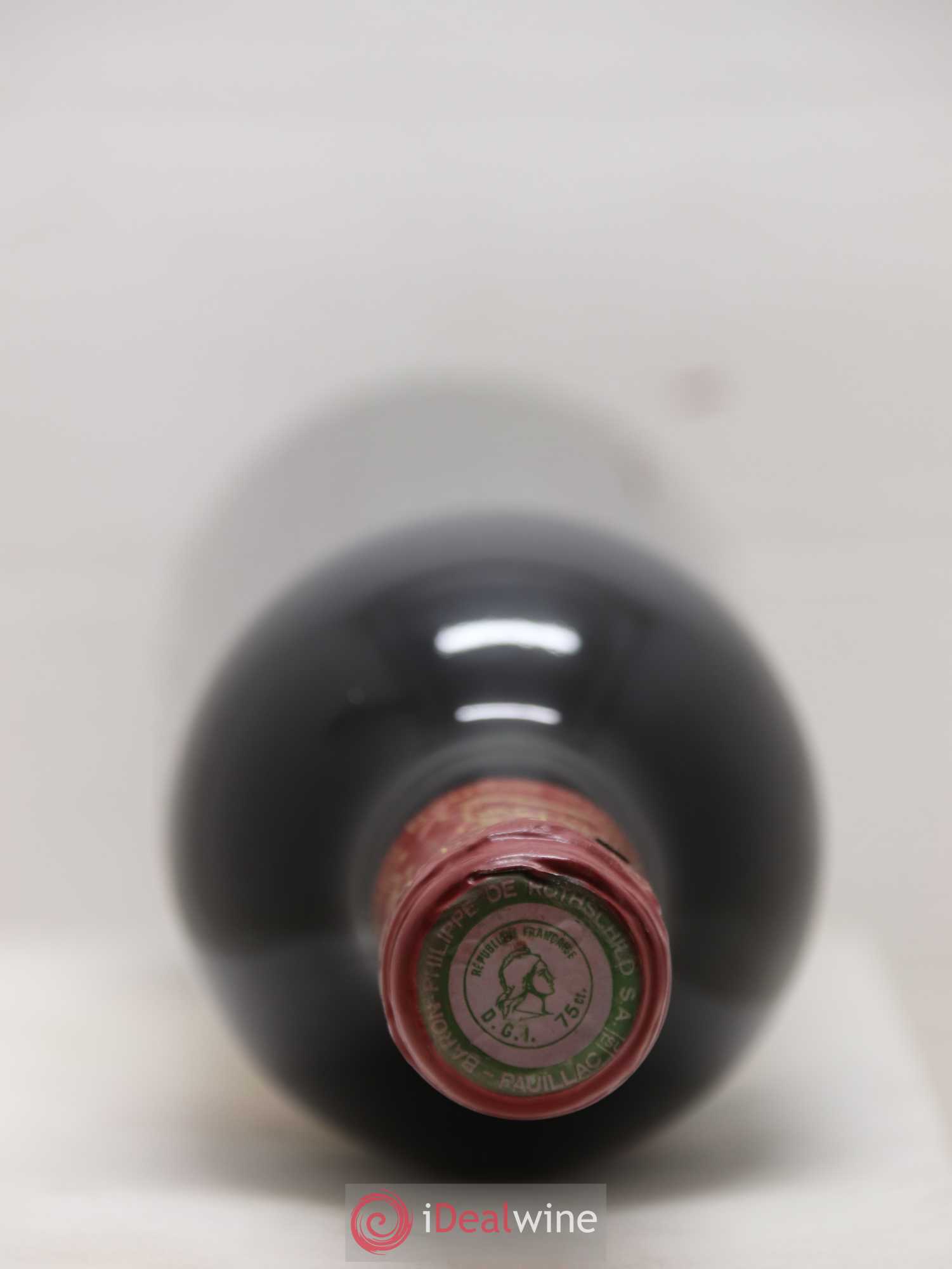 Château Mouton Rothschild 1er Grand Cru Classé 1985 - Lot de 1 bouteille - 1