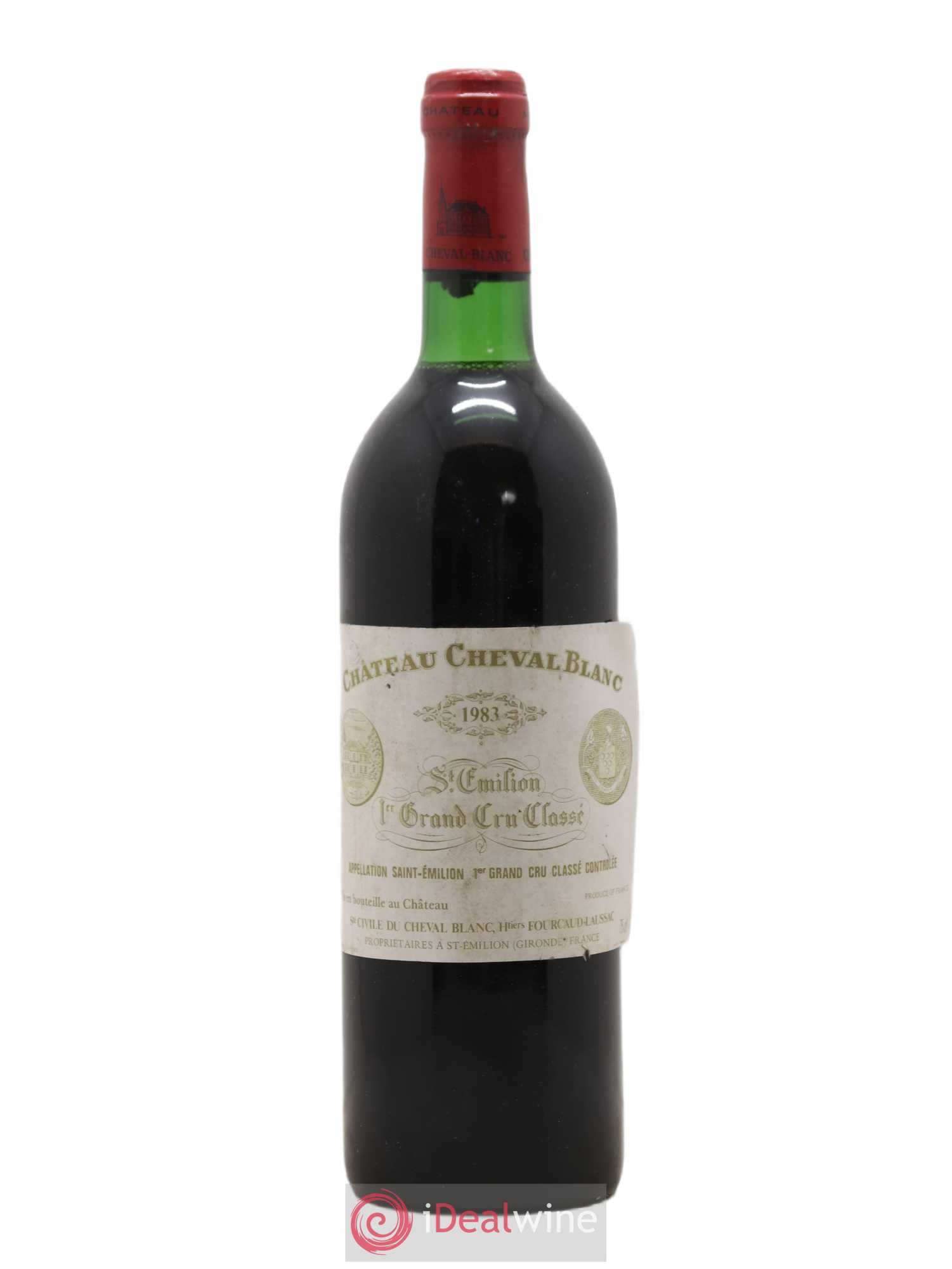 Château Cheval Blanc 1er Grand Cru Classé A 1983 - Lot de 1 bouteille - 0
