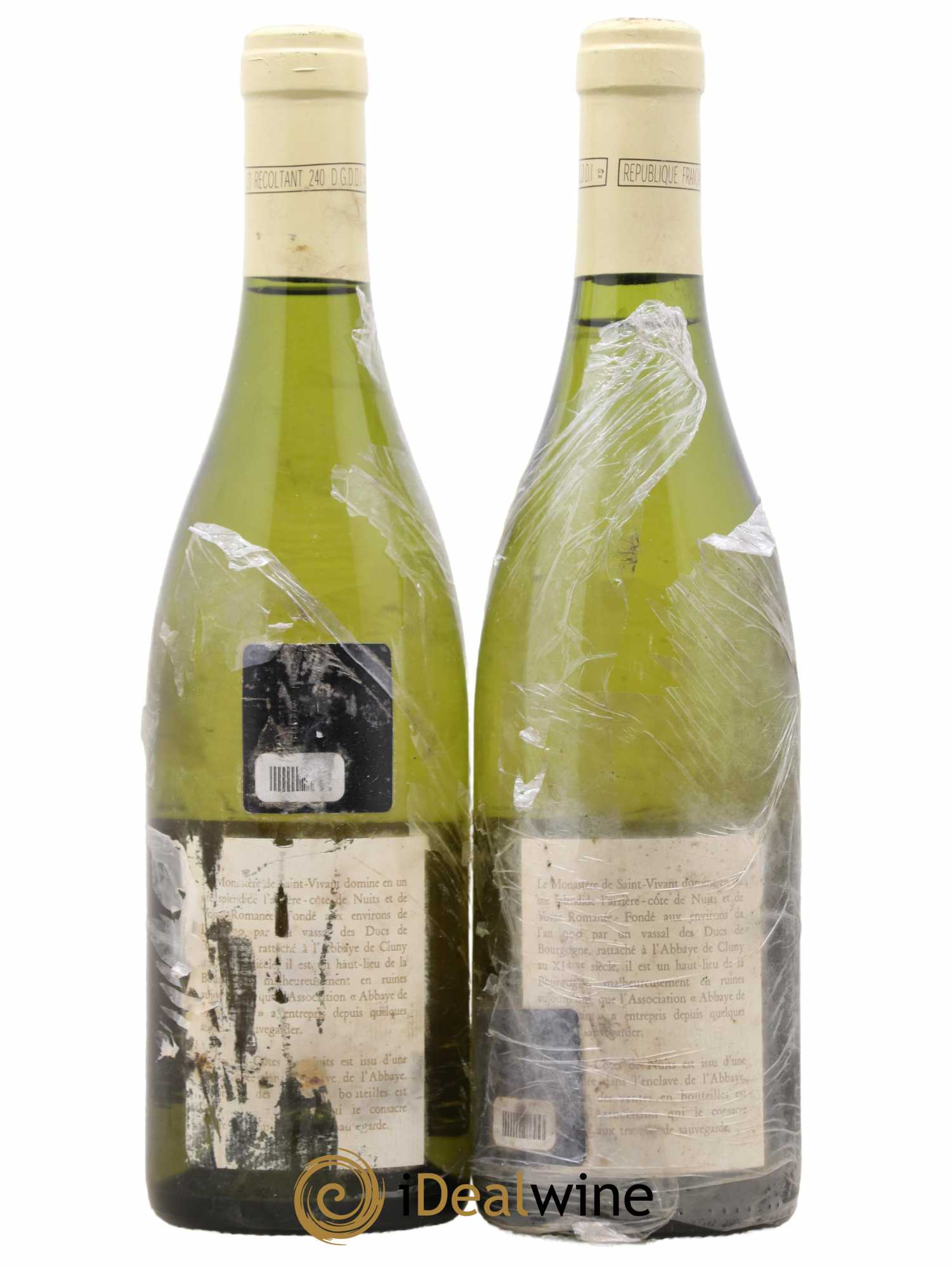 Hautes-Côtes de Nuits Abbaye de Saint-Vivant Domaine de la Romanée-Conti Lavinia 2004 - Lot de 2 bouteilles - 1