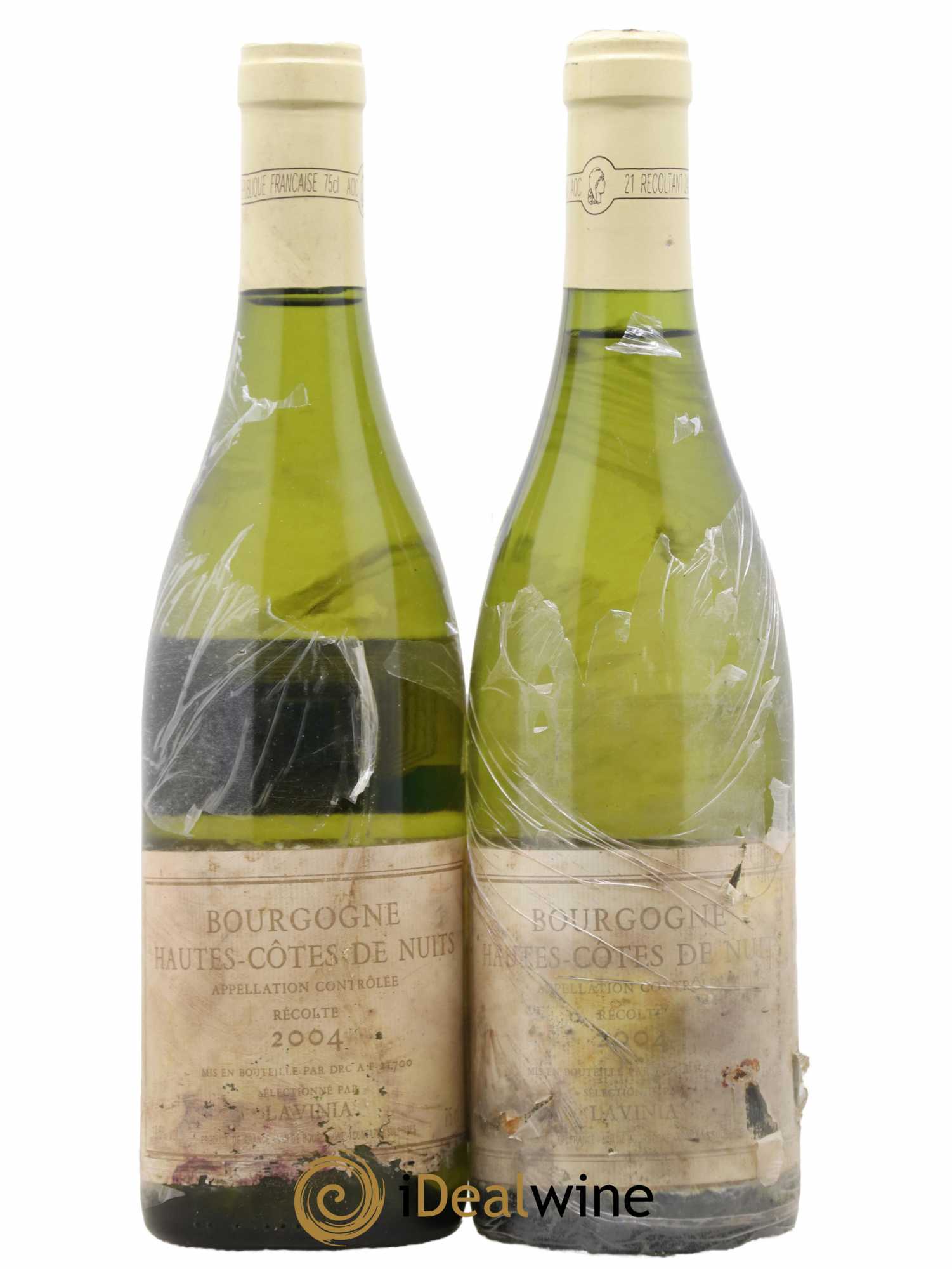 Hautes-Côtes de Nuits Abbaye de Saint-Vivant Domaine de la Romanée-Conti Lavinia 2004 - Lot de 2 bouteilles - 0