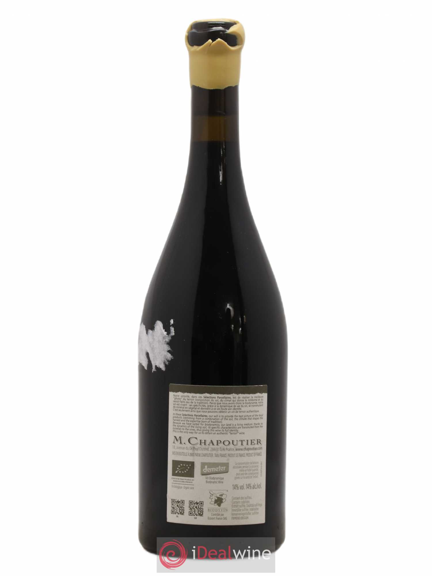Hermitage Ermitage l'Ermite Chapoutier 2014 - Lot de 1 bouteille - 1