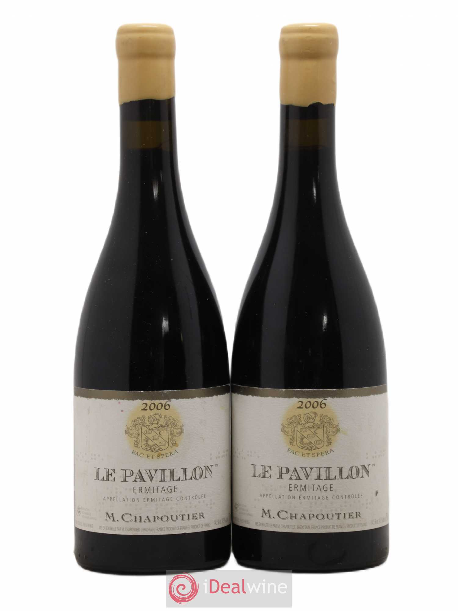 Hermitage Ermitage Le Pavillon Chapoutier 2006 - Lot de 2 bouteilles - 0