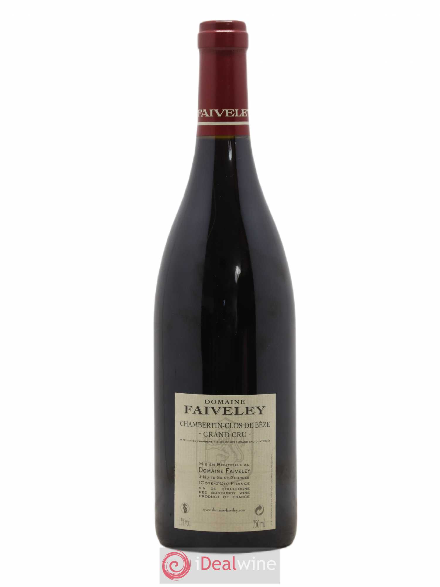 Chambertin Clos de Bèze Grand Cru Faiveley 2013 - Lot de 1 bouteille - 1