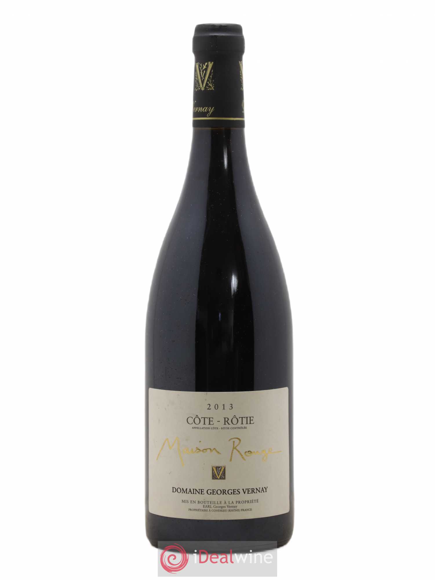 Côte-Rôtie Maison Rouge Georges Vernay 2013 - Lot de 1 bouteille - 0