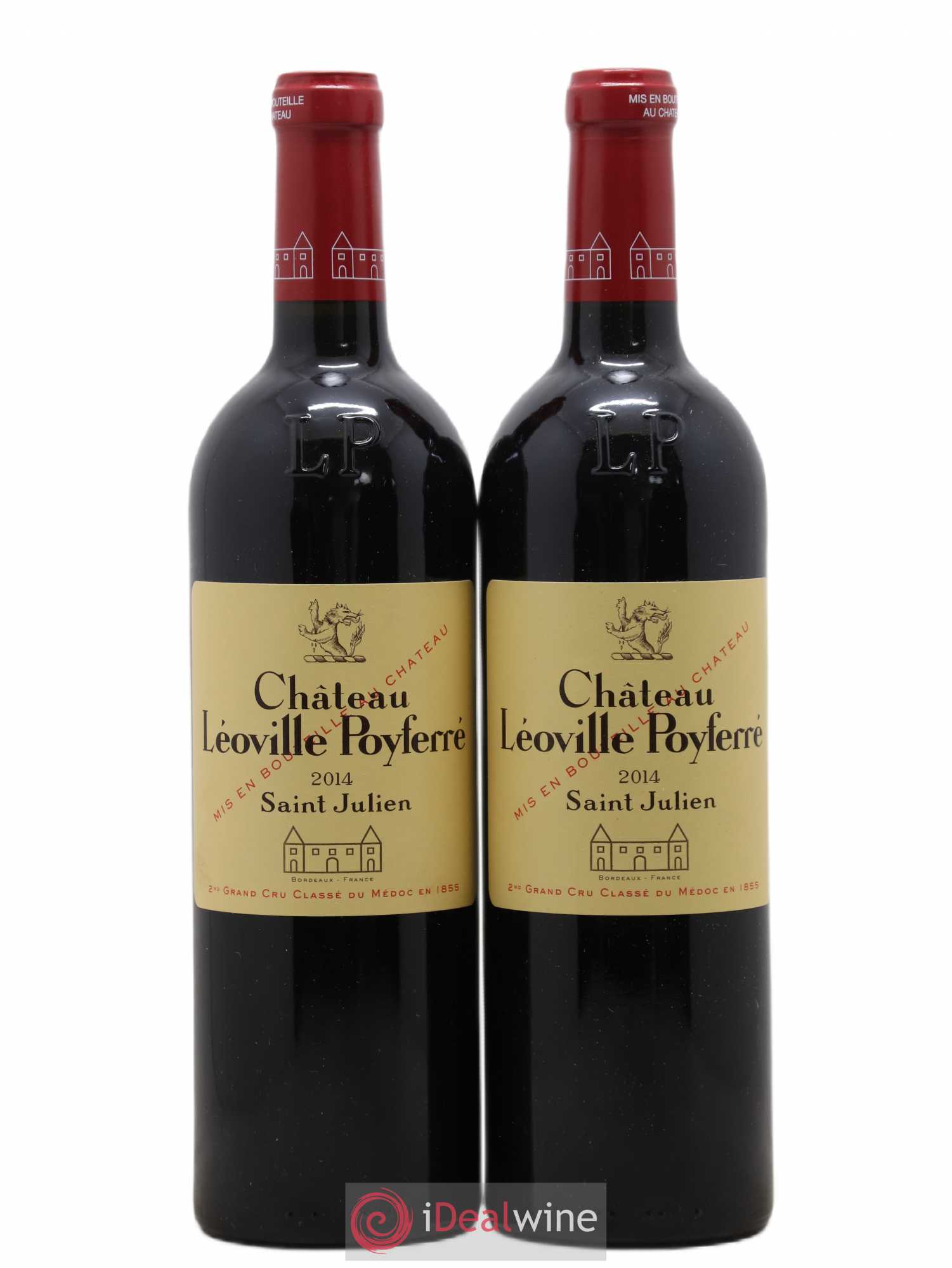 Château Léoville Poyferré 2ème Grand Cru Classé 2014 - Lot de 2 bouteilles - 0