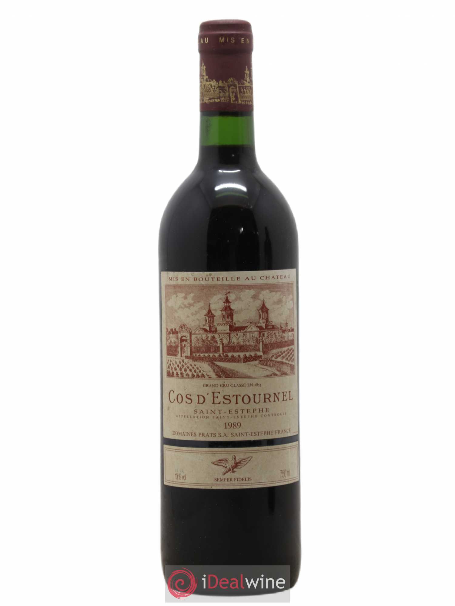 Cos d'Estournel 2ème Grand Cru Classé 1989 - Lot de 1 bouteille - 0