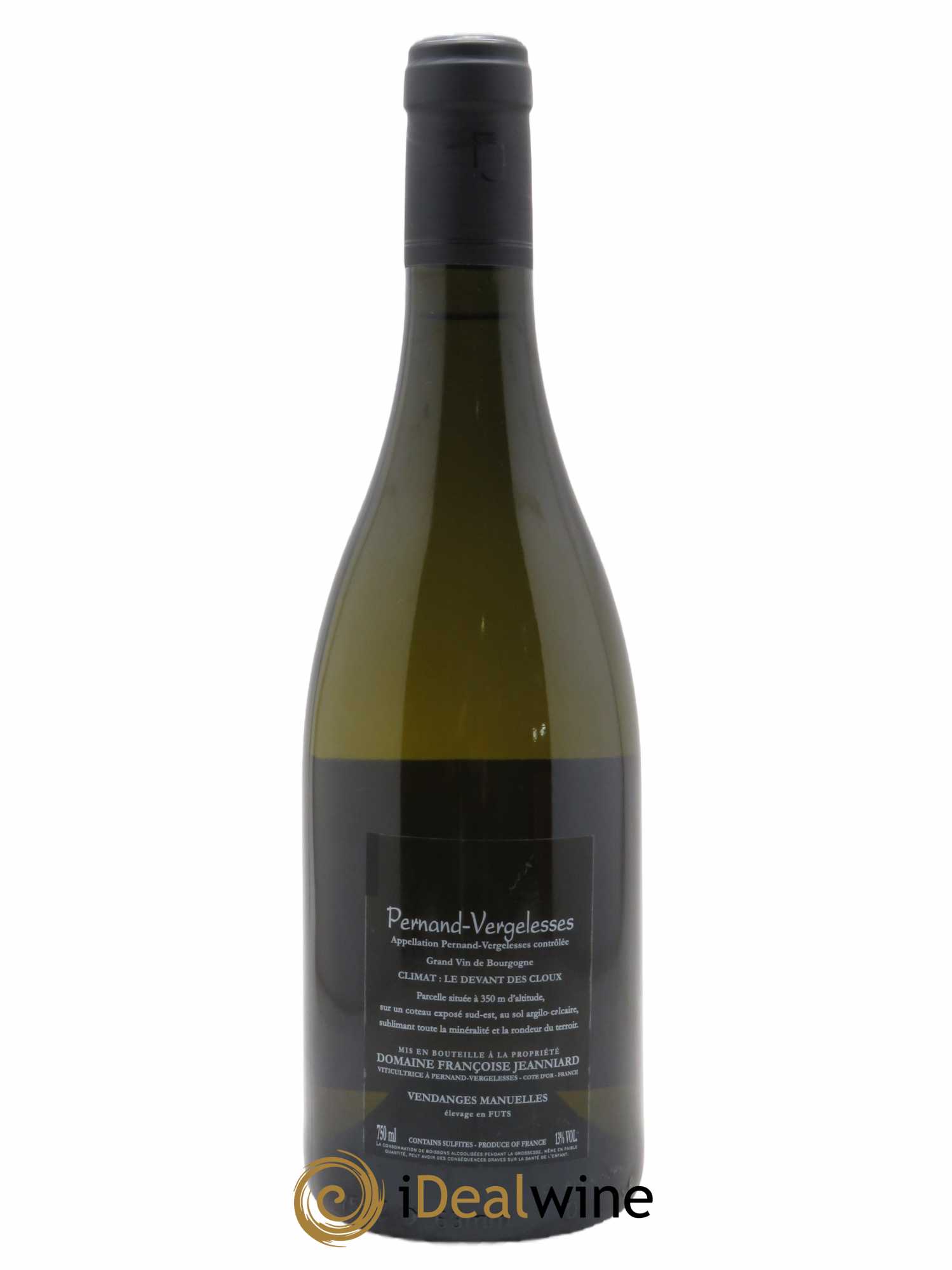 Pernand-Vergelesses Cuvée Alexandra Le Devant des Cloux Françoise Jeanniard 2019 - Lot of 1 bottle - 1