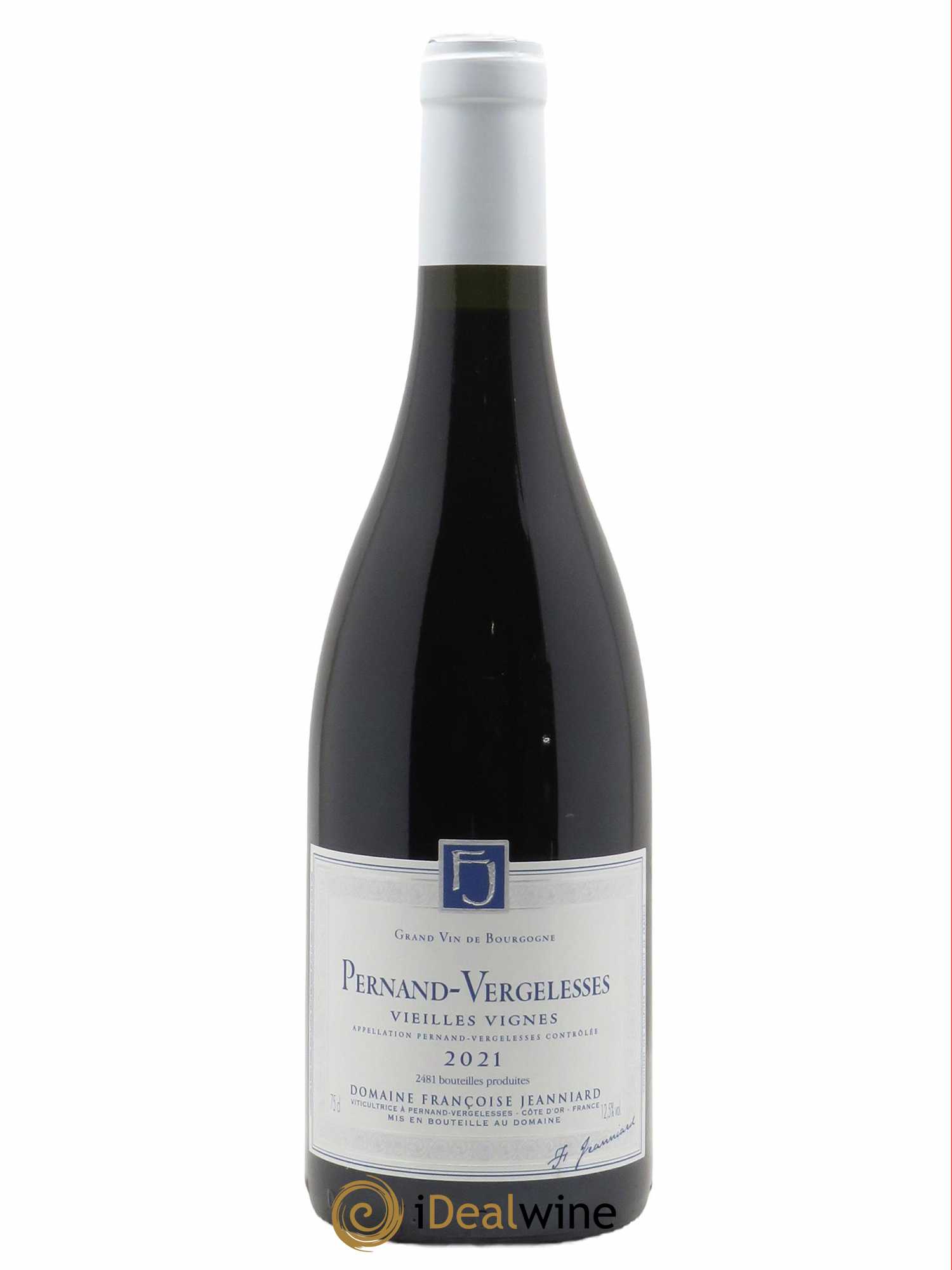 Pernand-Vergelesses Vieilles Vignes Françoise Jeanniard 2021 - Lot of 1 bottle - 0