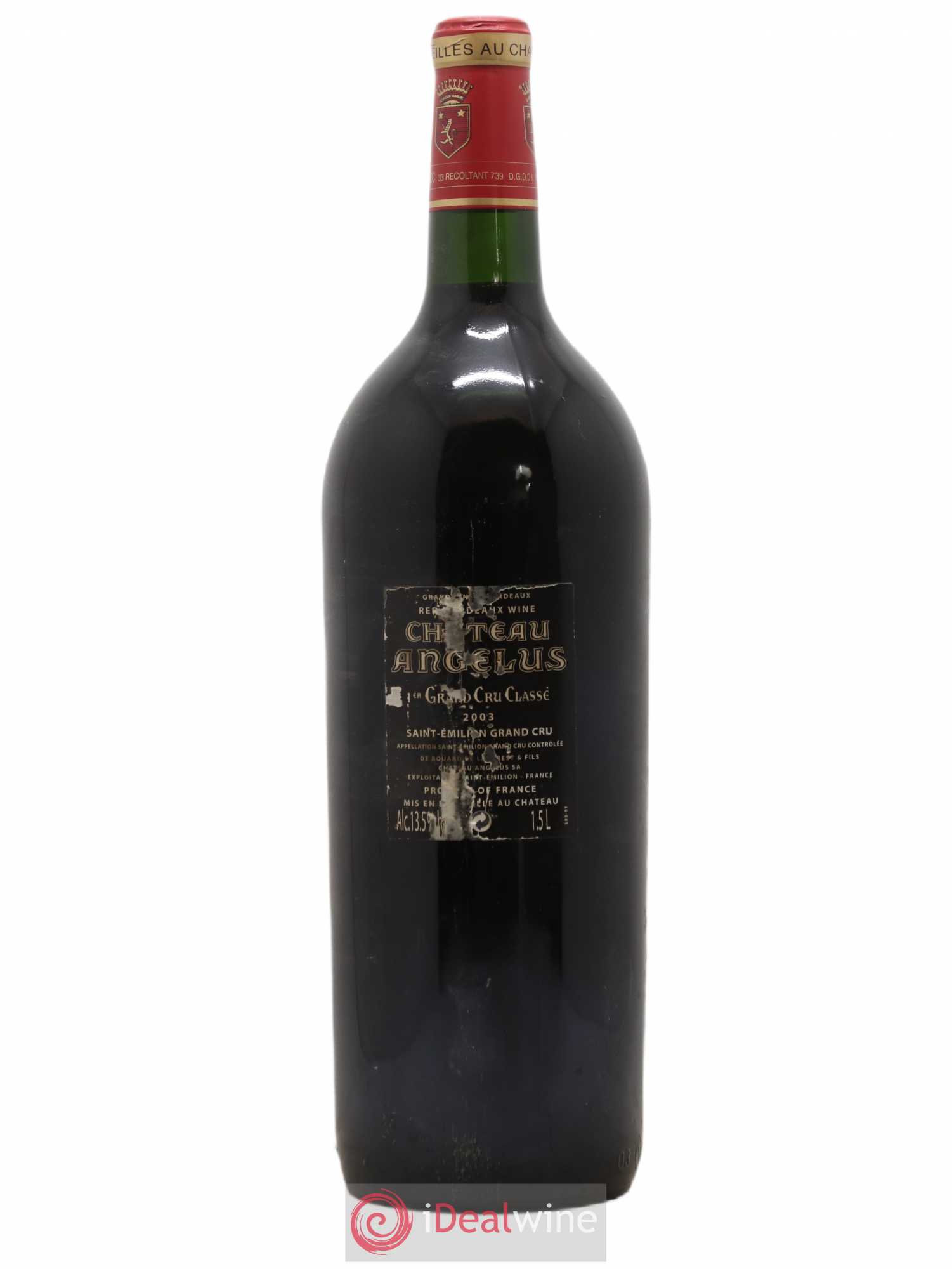 Château Angélus 1er Grand Cru Classé A 2003 - Lot de 1 magnum - 1