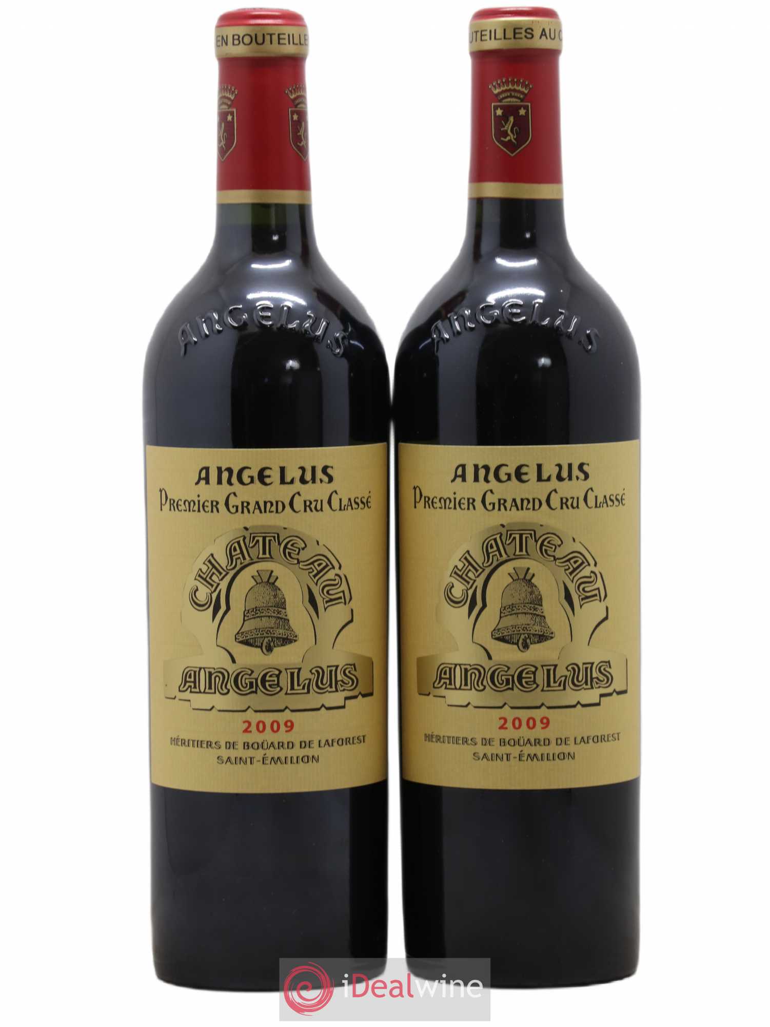 Château Angélus 1er Grand Cru Classé A 2009 - Lot de 2 bouteilles - 0