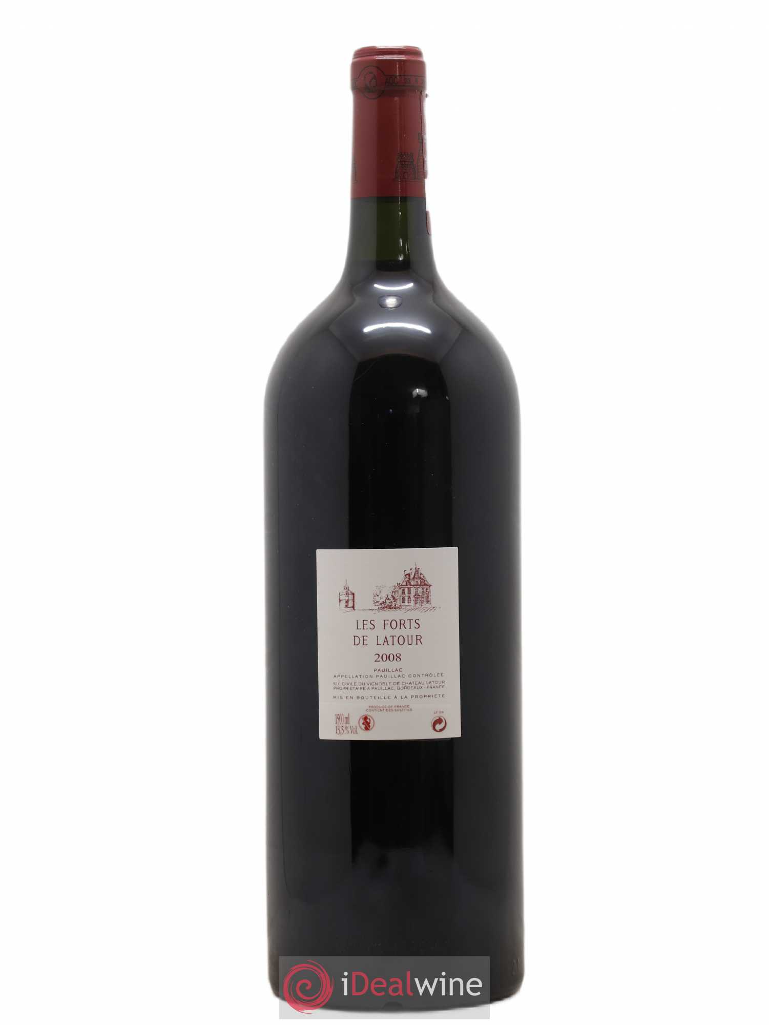 Les Forts de Latour Second Vin 2008 - Lot de 1 magnum - 1