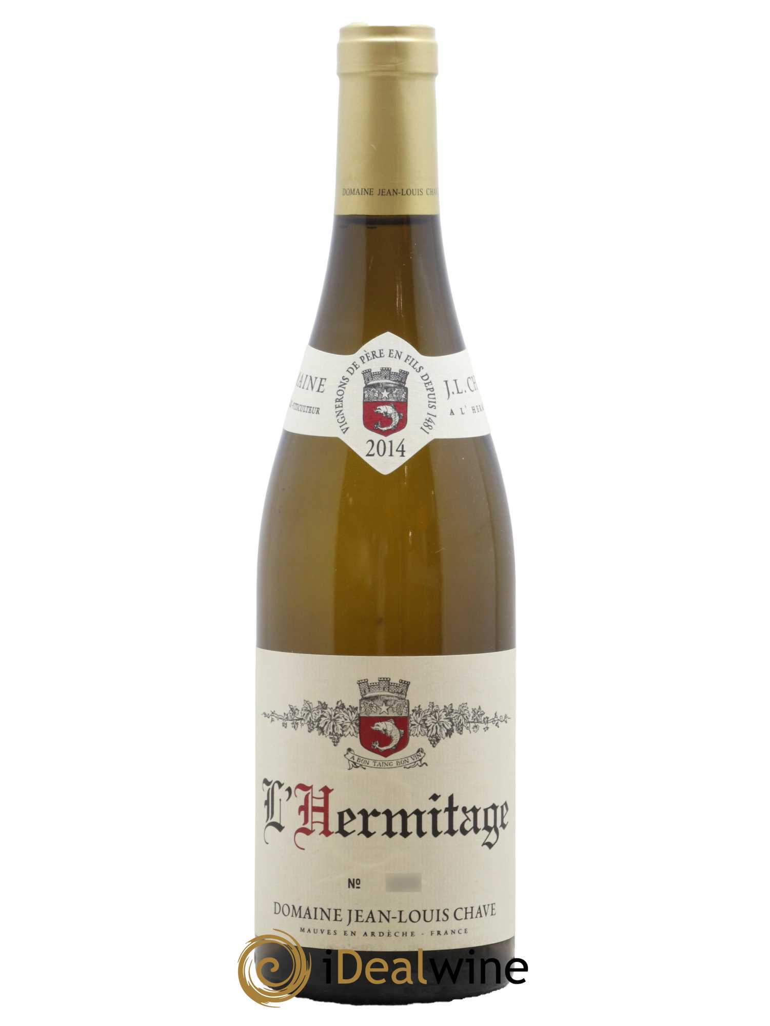 Hermitage Jean-Louis Chave 2014 - Lot de 1 bouteille - 0