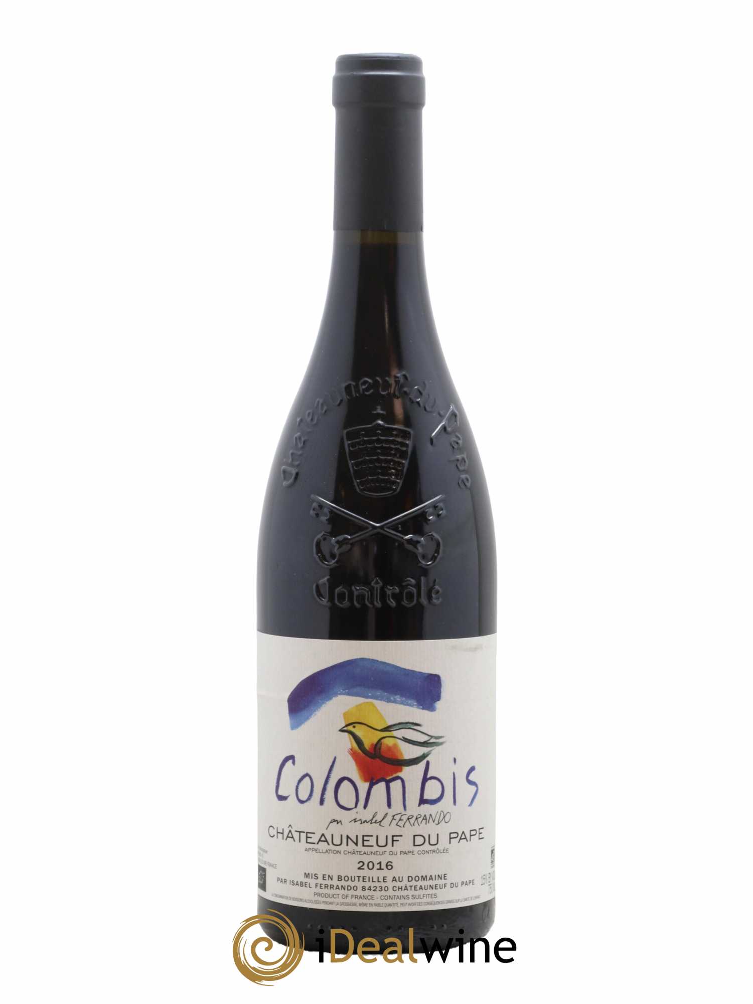 Châteauneuf-du-Pape Colombis Domaine Saint-Préfert 2016 - Lot de 1 bouteille - 0