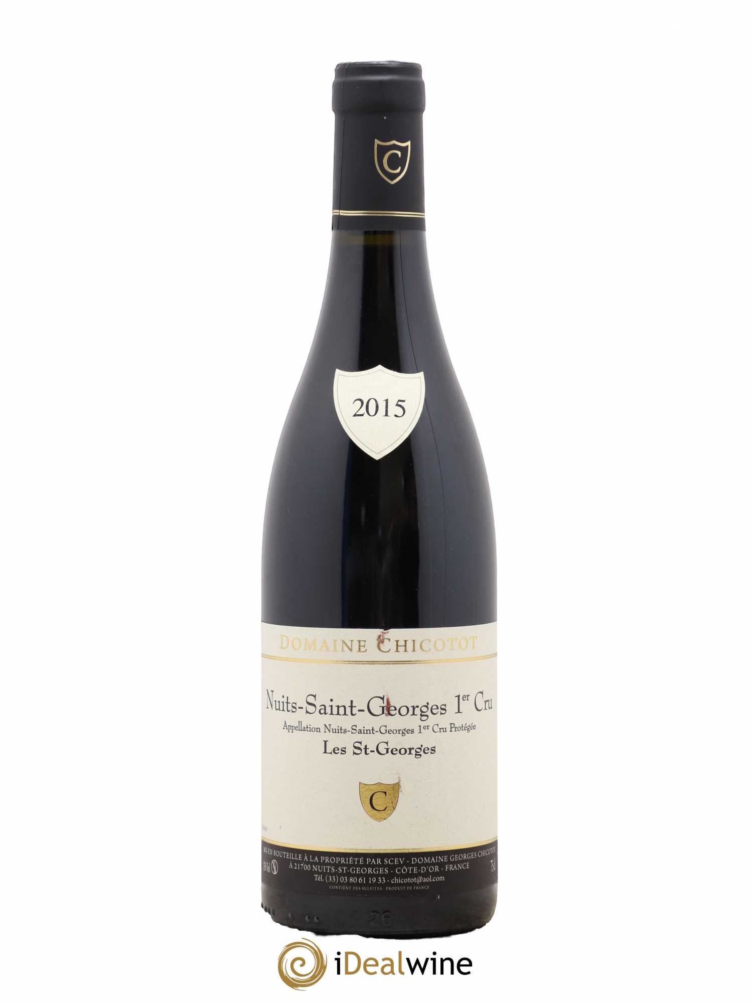 Nuits-Saint-Georges 1er Cru Les Saint-Georges Chicotot 2015 - Lot de 1 bouteille - 0