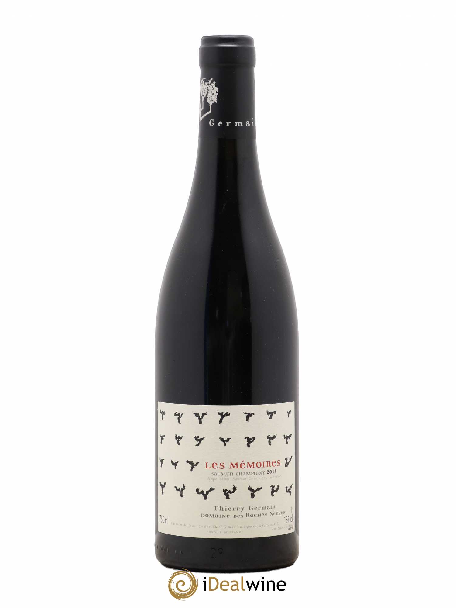 Saumur-Champigny Les Mémoires Domaine des Roches Neuves - Thierry Germain 2015 - Lot de 1 bouteille - 0