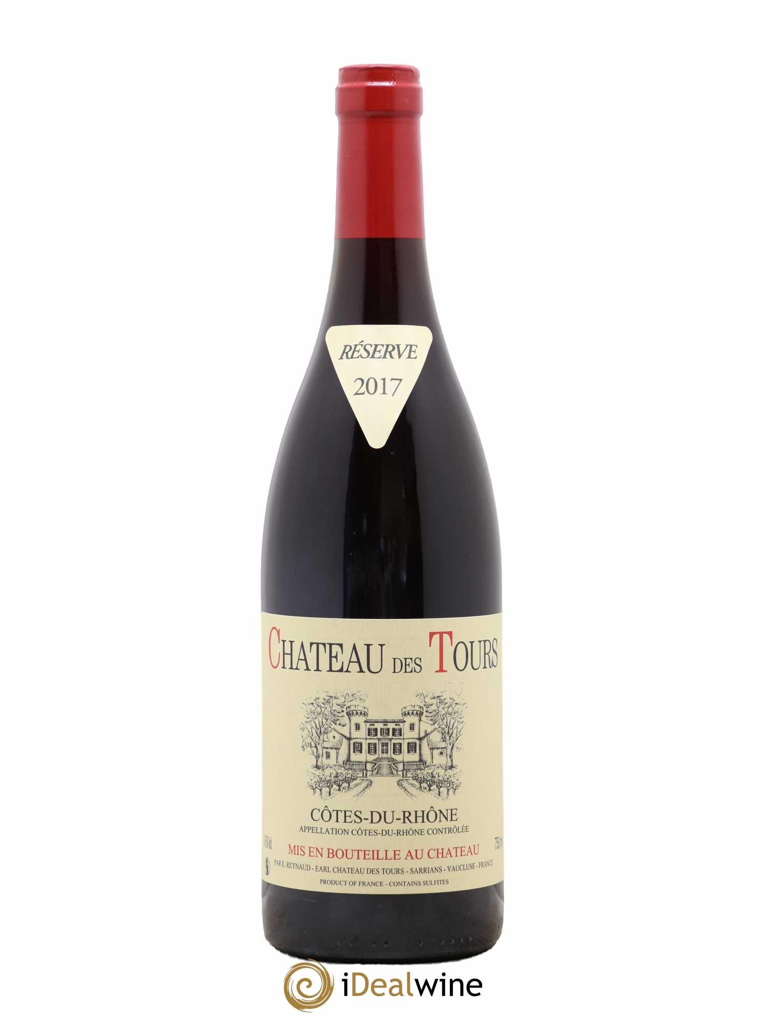 Côtes-du-Rhône Château des Tours Emmanuel Reynaud 2017 - Lot de 1 bouteille - 0