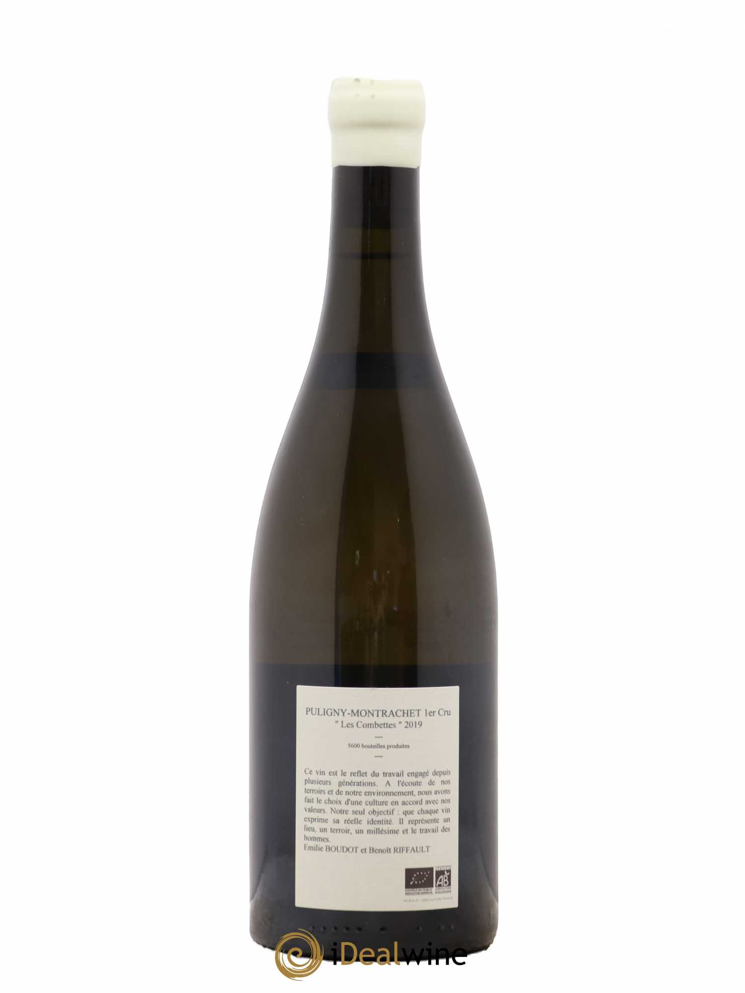 Puligny-Montrachet 1er Cru Les Combettes Etienne Sauzet 2019 - Lot de 1 bouteille - 1