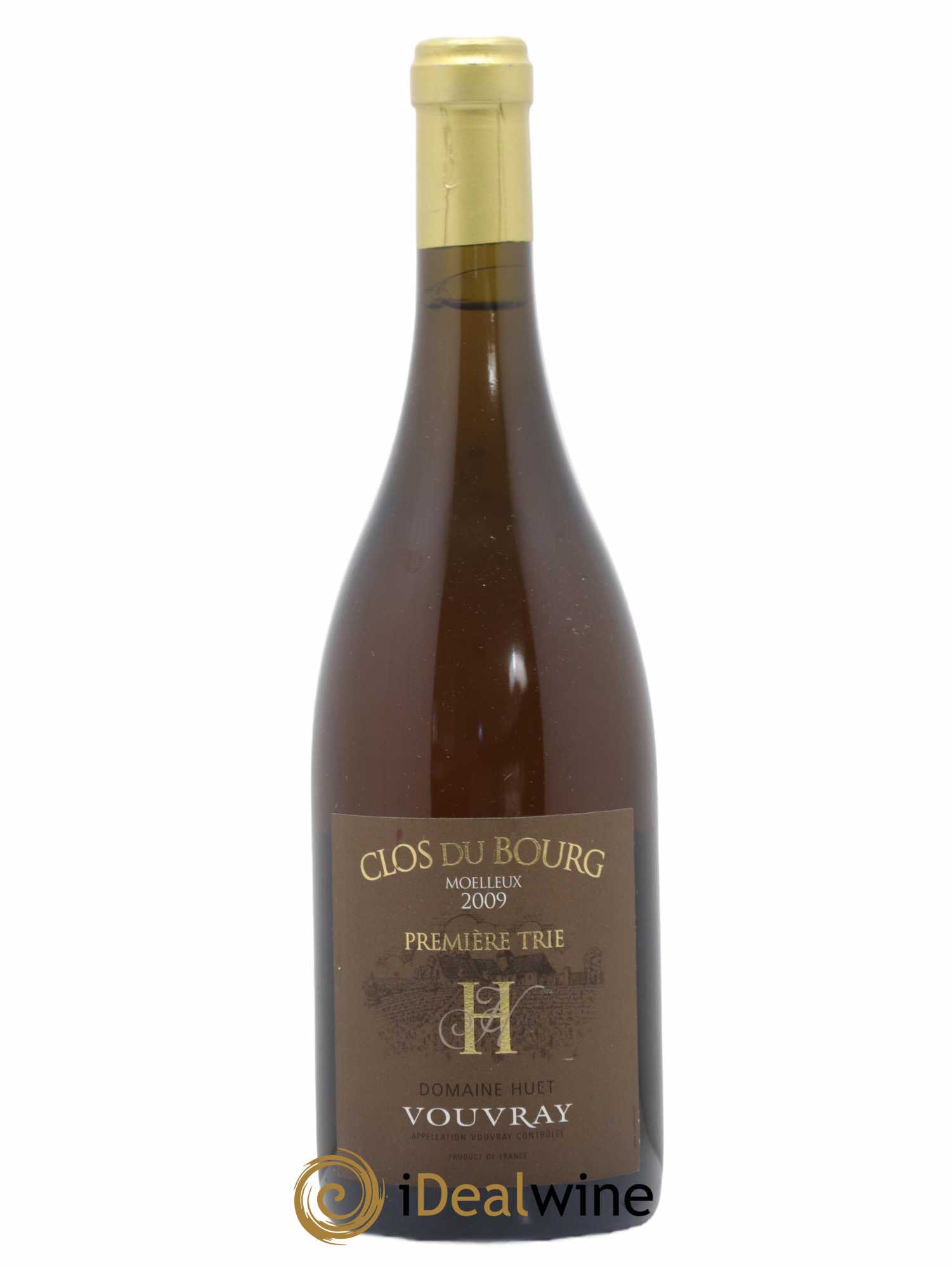 Vouvray Clos du Bourg Moelleux 1ère trie Domaine Huet 2009 - Lotto di 1 bottiglia - 0