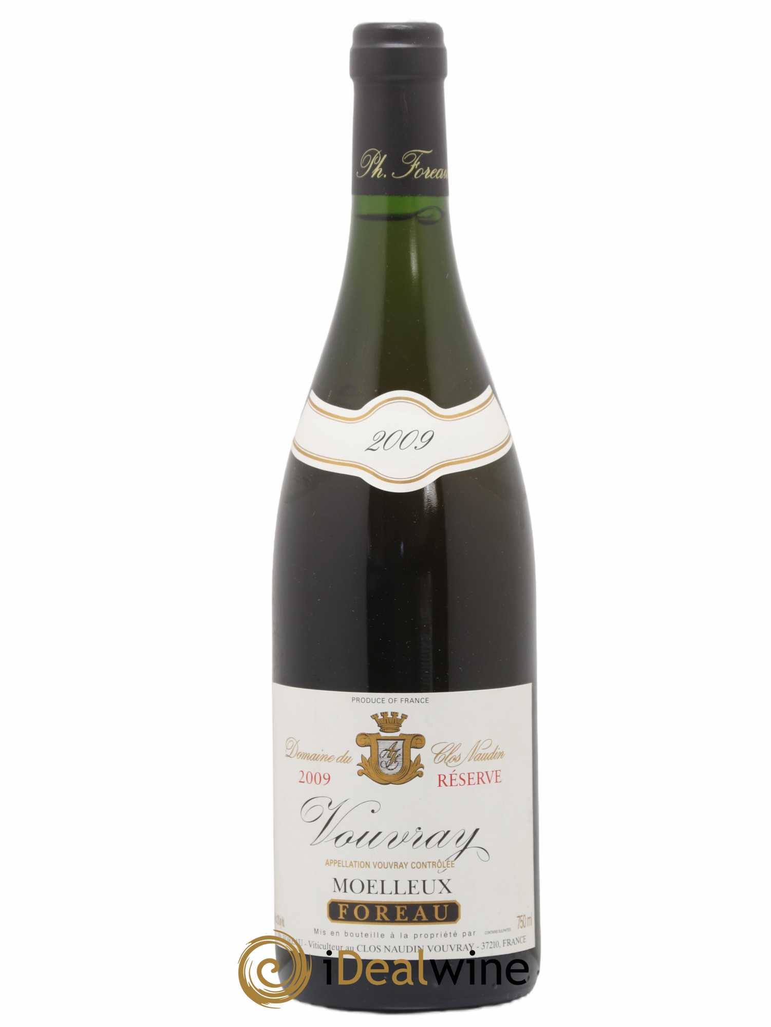 Vouvray Moelleux Réserve Clos Naudin - Philippe Foreau 2009 - Lotto di 1 bottiglia - 0