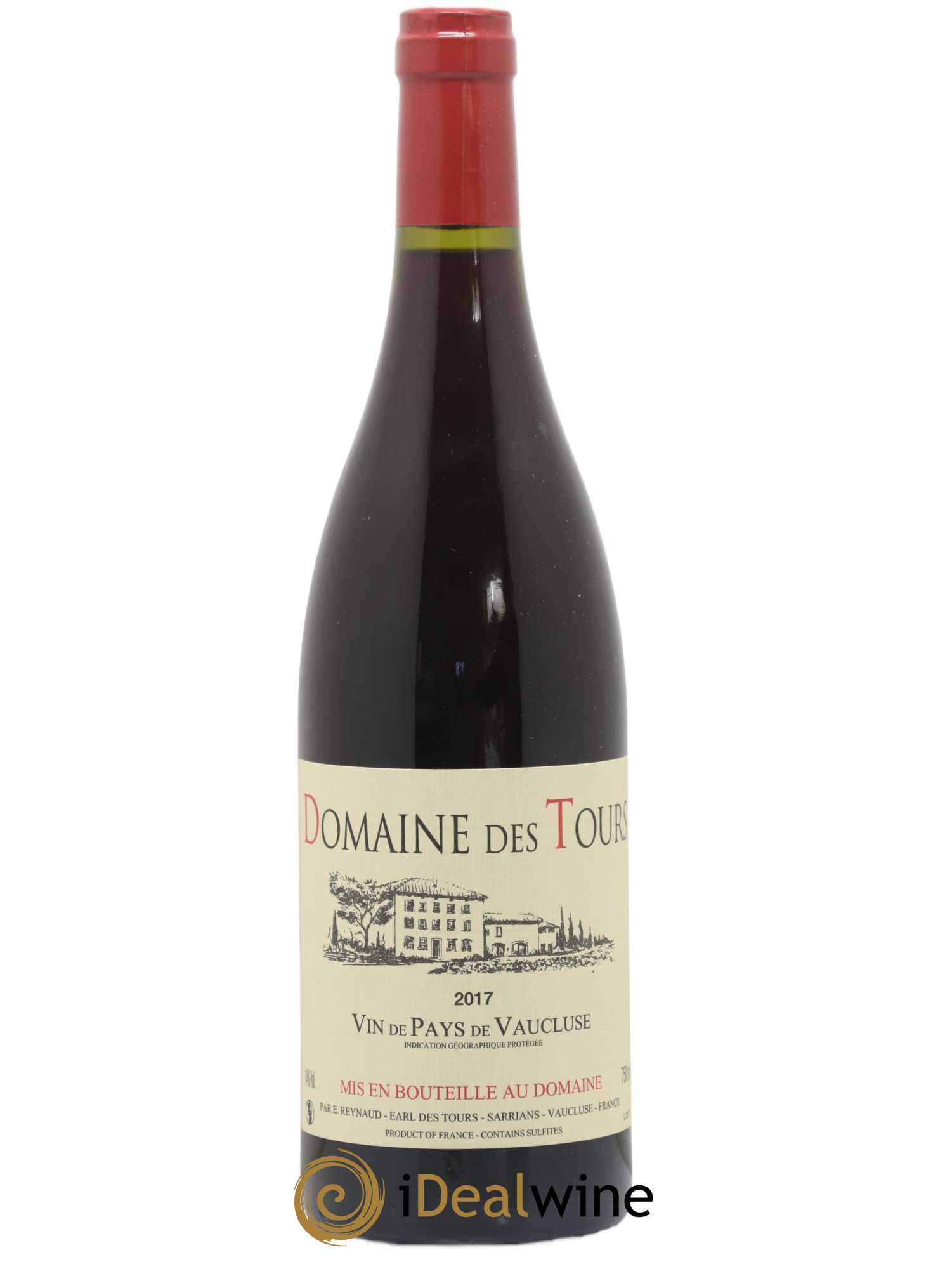 Vaucluse (Vin de Pays de Vaucluse) Domaine des Tours Emmanuel Reynaud 2017 - Lot de 1 bouteille - 0