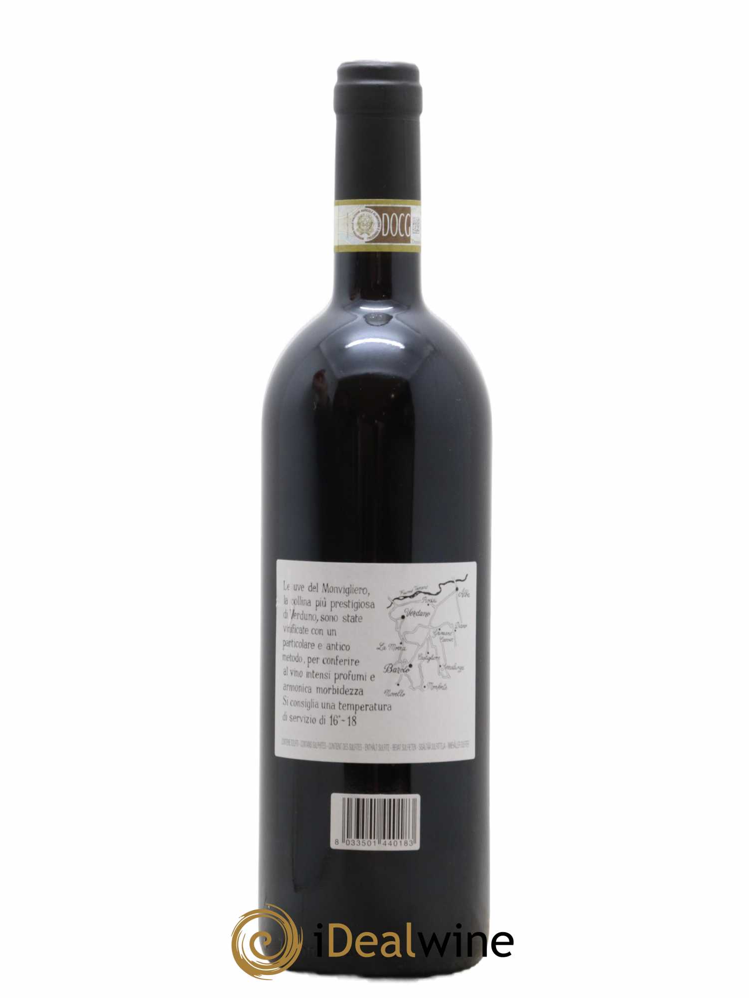 Barolo DOCG Monvigliero Comm. Giovan Battista Burlotto 2016 - Lot de 1 bouteille - 1